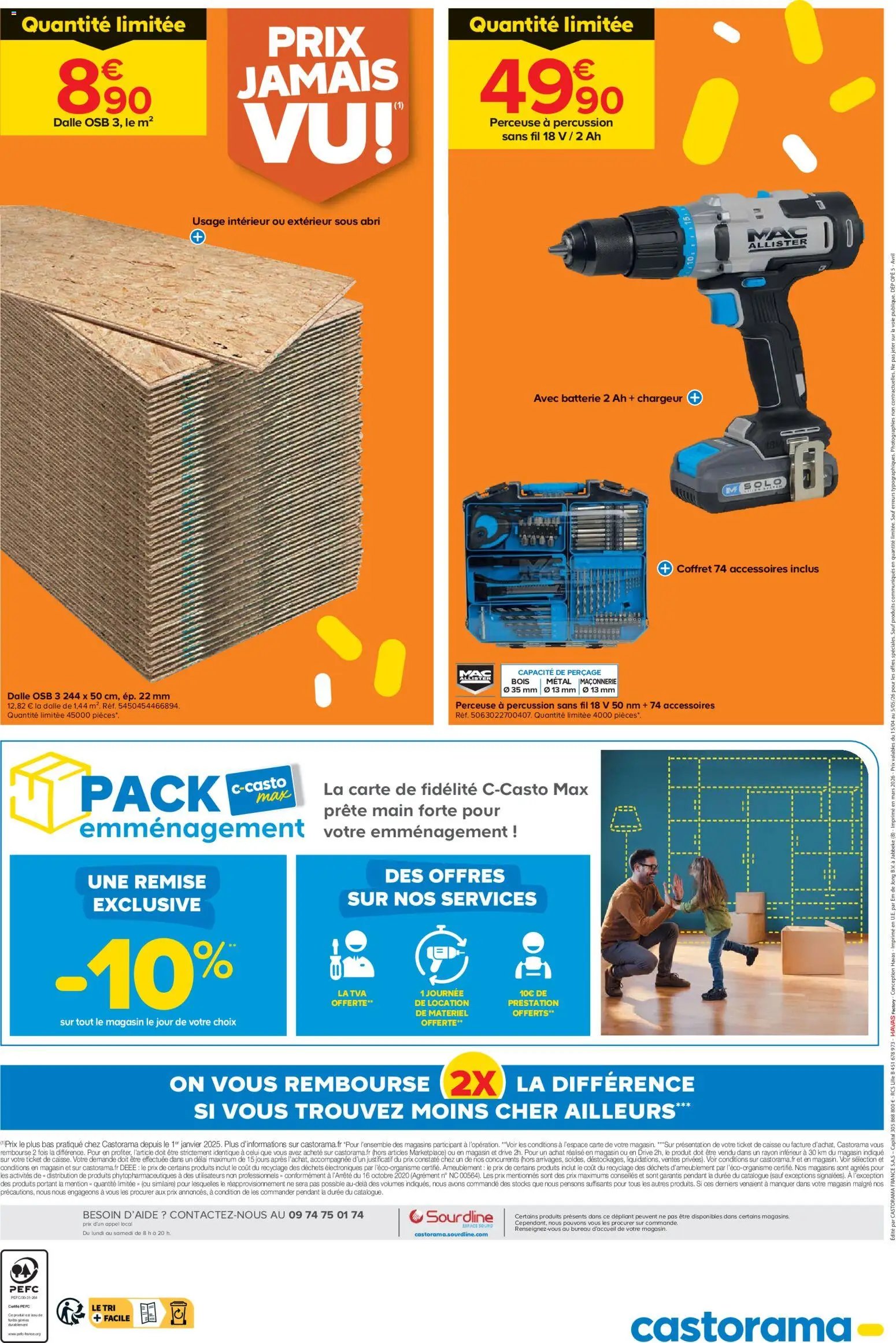 Castorama Les prix fous c'est reparti