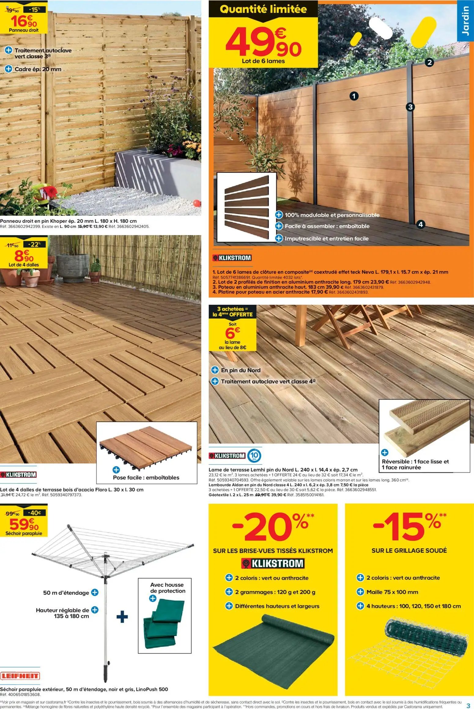 Castorama Les prix fous c'est reparti