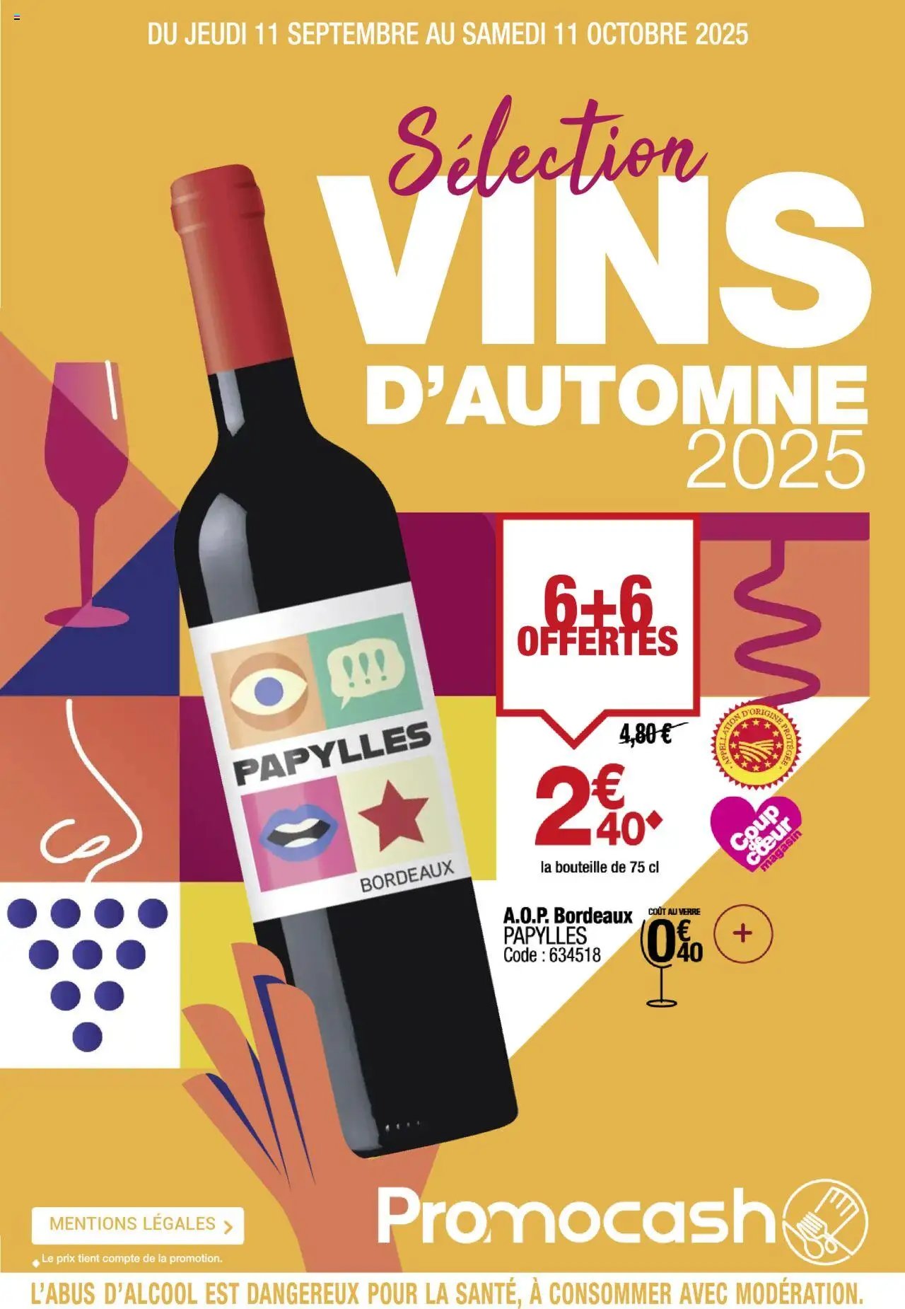 Promocash catalogue foire vins automne 2025 (2025-09-11 - 2025-10-11)