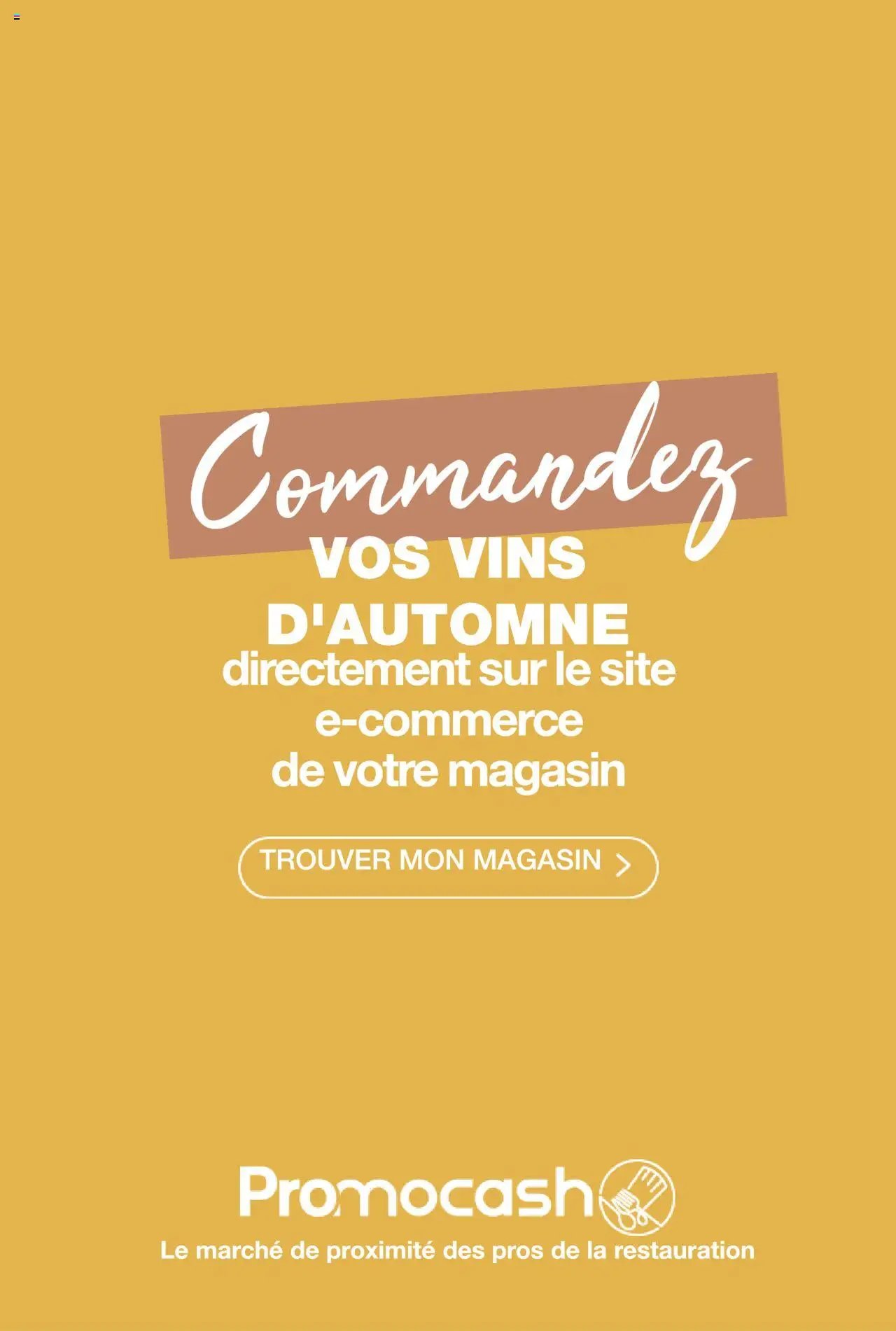 Promocash catalogue foire vins automne 2025 (2025-09-11 - 2025-10-11)