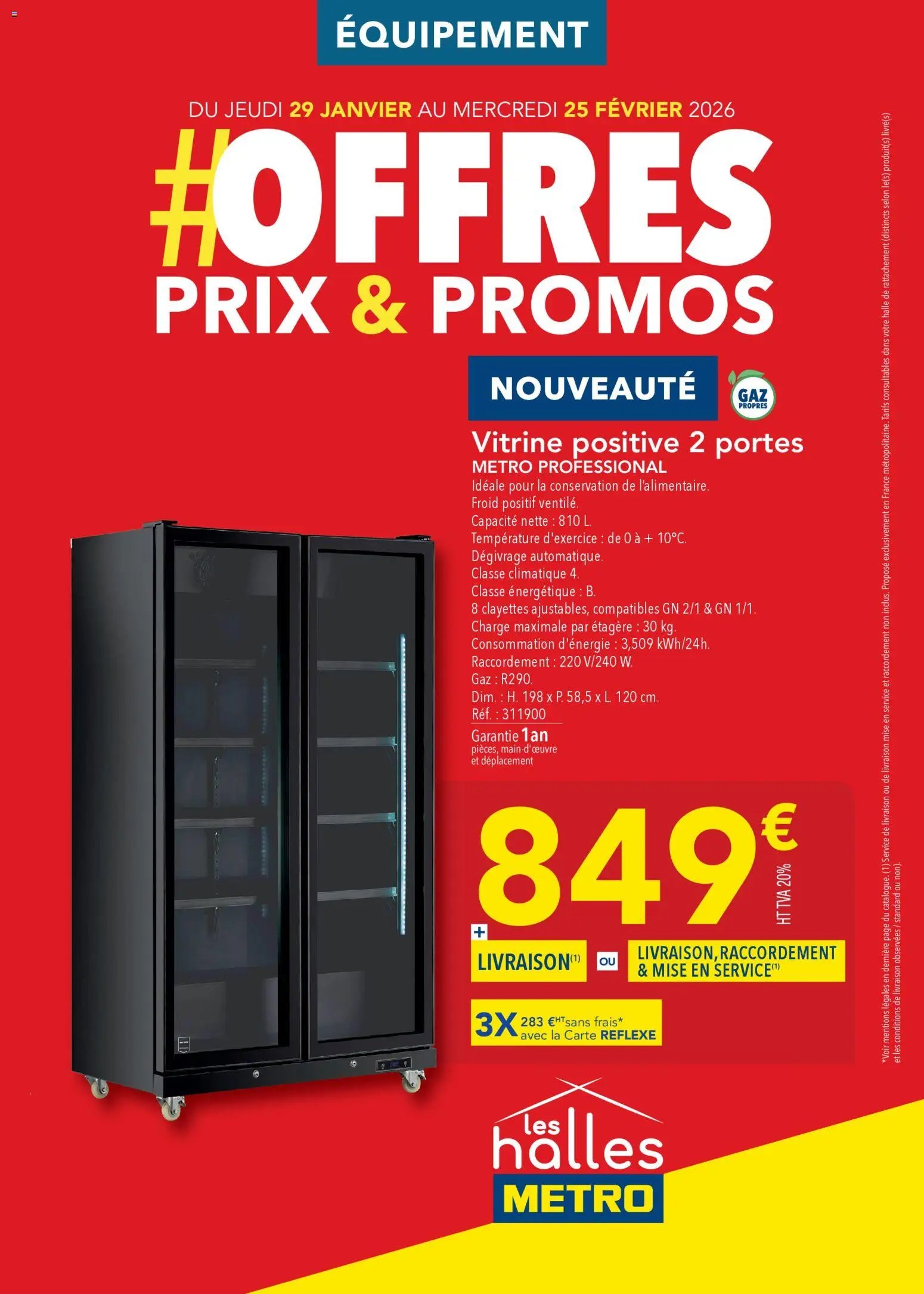 METRO Offres Prix & Promos Equipement