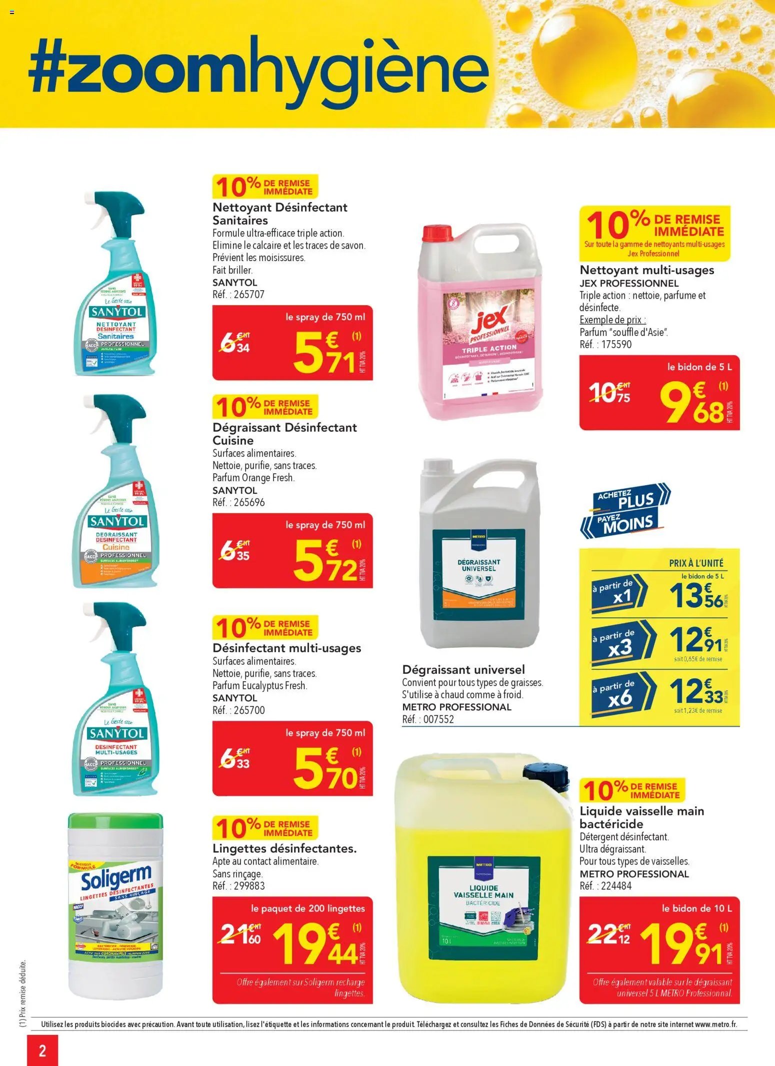 METRO Offres Prix & Promos Equipement