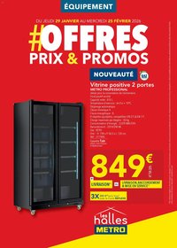 METRO Offres Prix & Promos Equipement