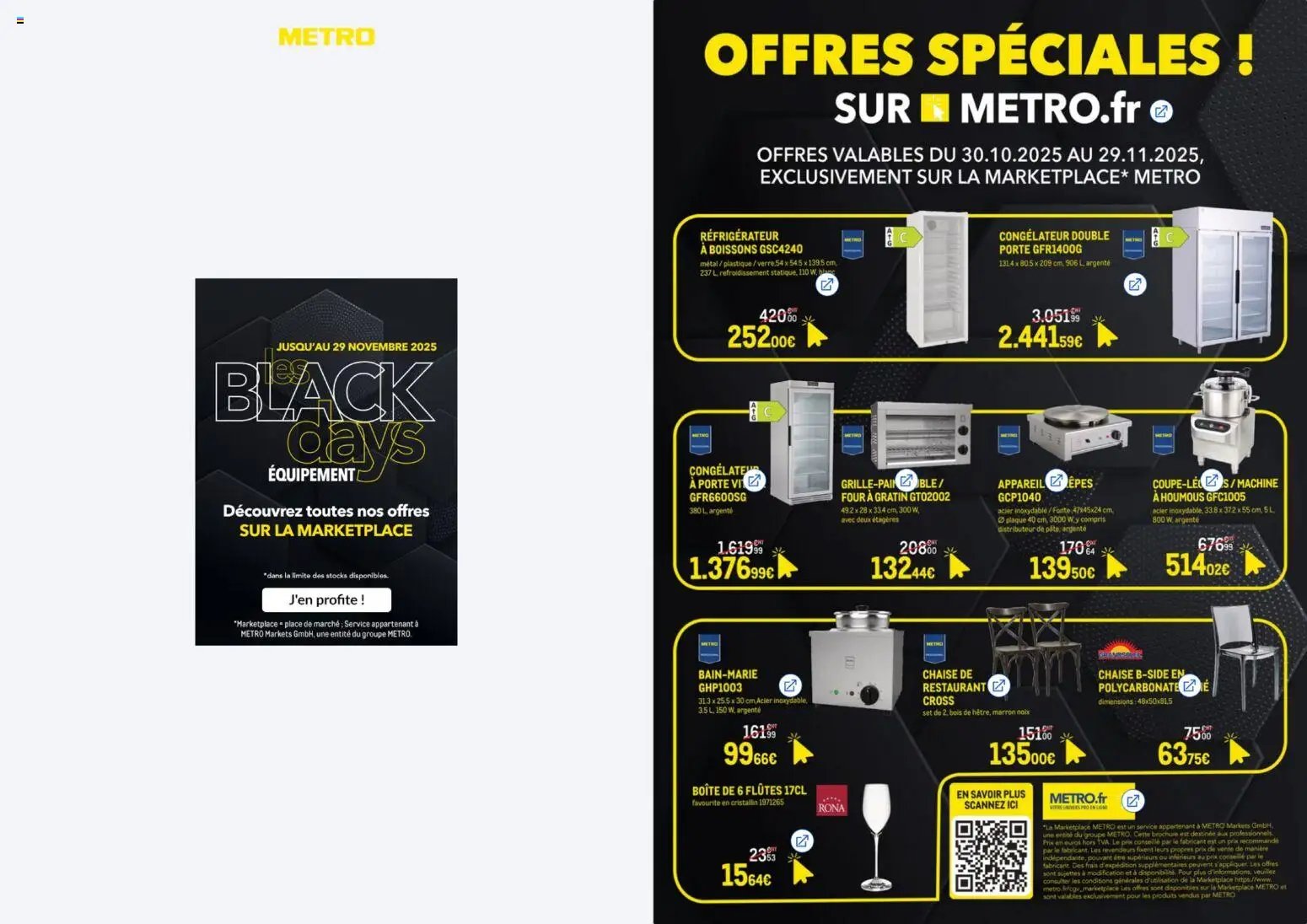 METRO - Les Black Days Marketplace