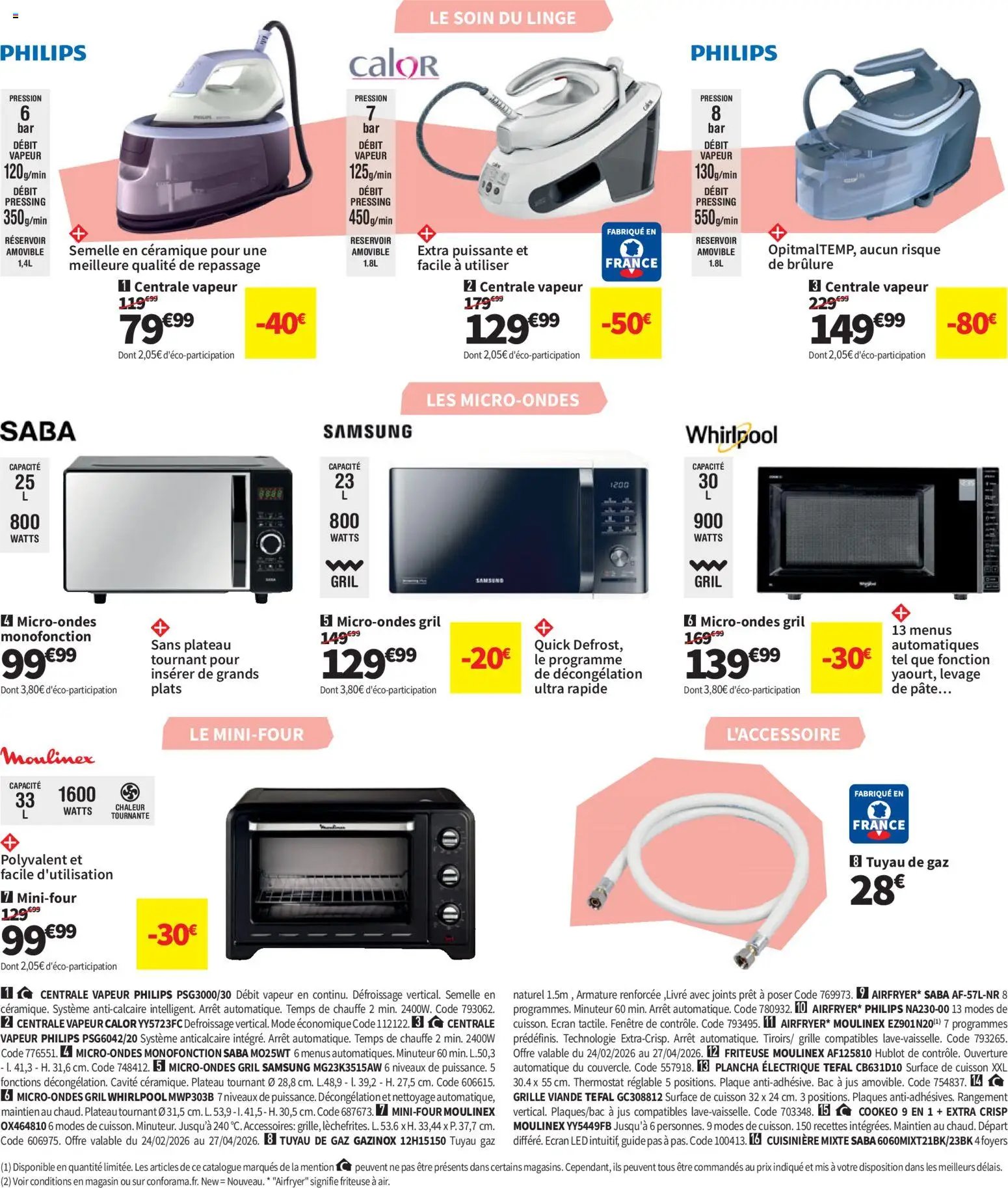 Conforama catalogue (2026-02-24 - 2026-03-30)
