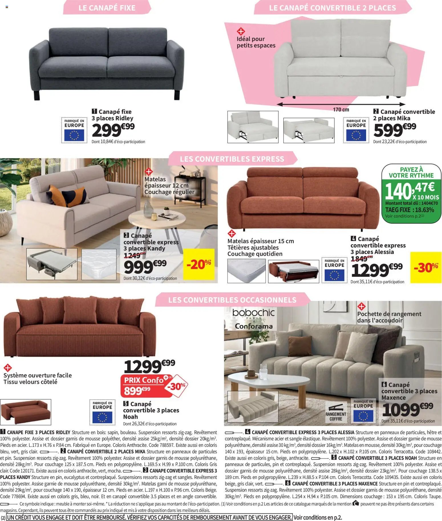 Conforama catalogue (2026-02-24 - 2026-03-30)