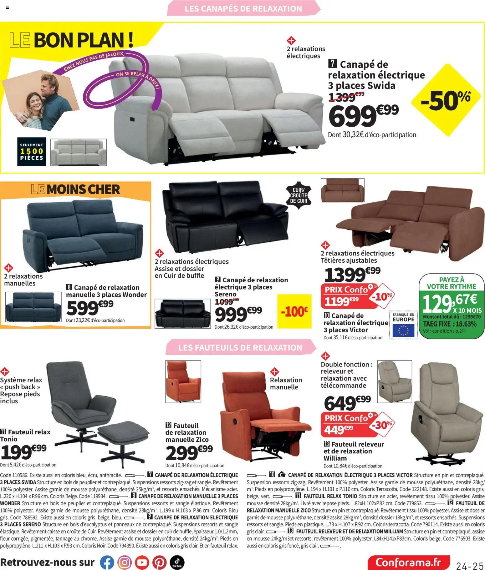 Conforama catalogue (2026-02-24 - 2026-03-30)