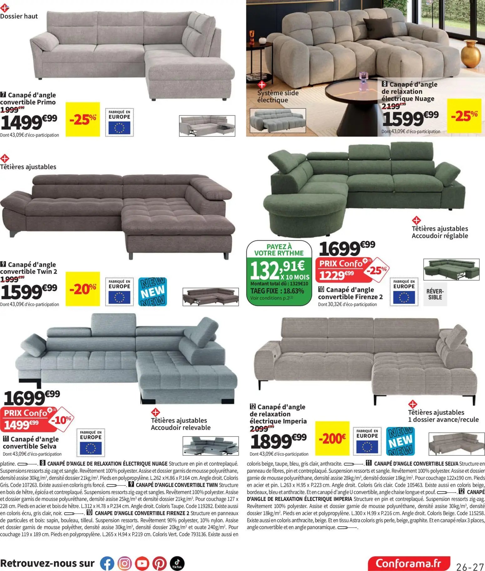 Conforama catalogue (2026-02-24 - 2026-03-30)