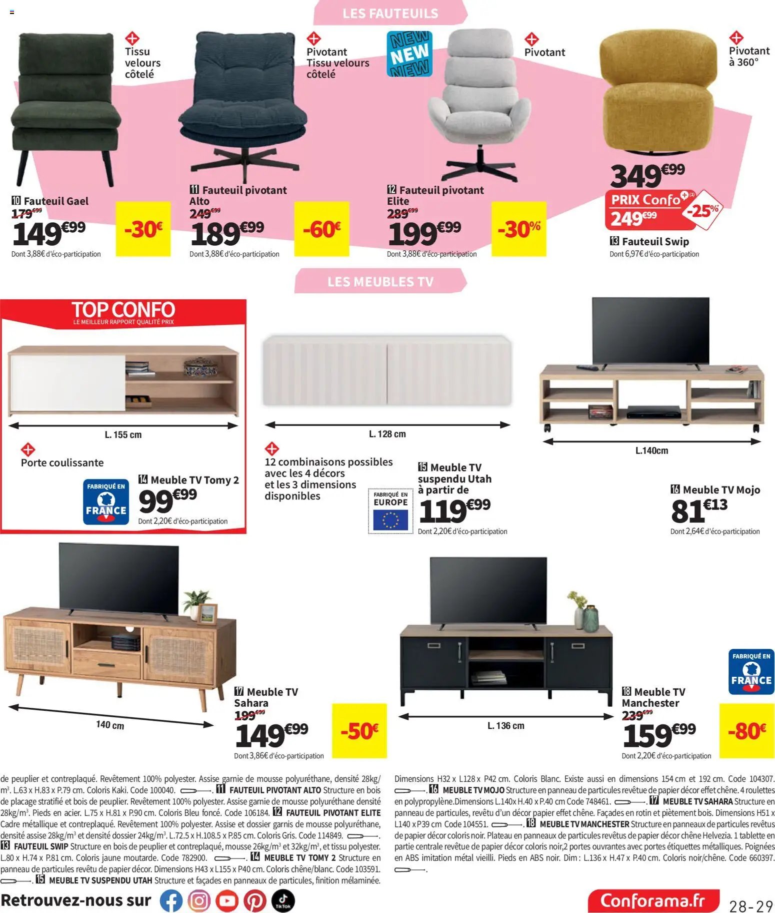 Conforama catalogue (2026-02-24 - 2026-03-30)