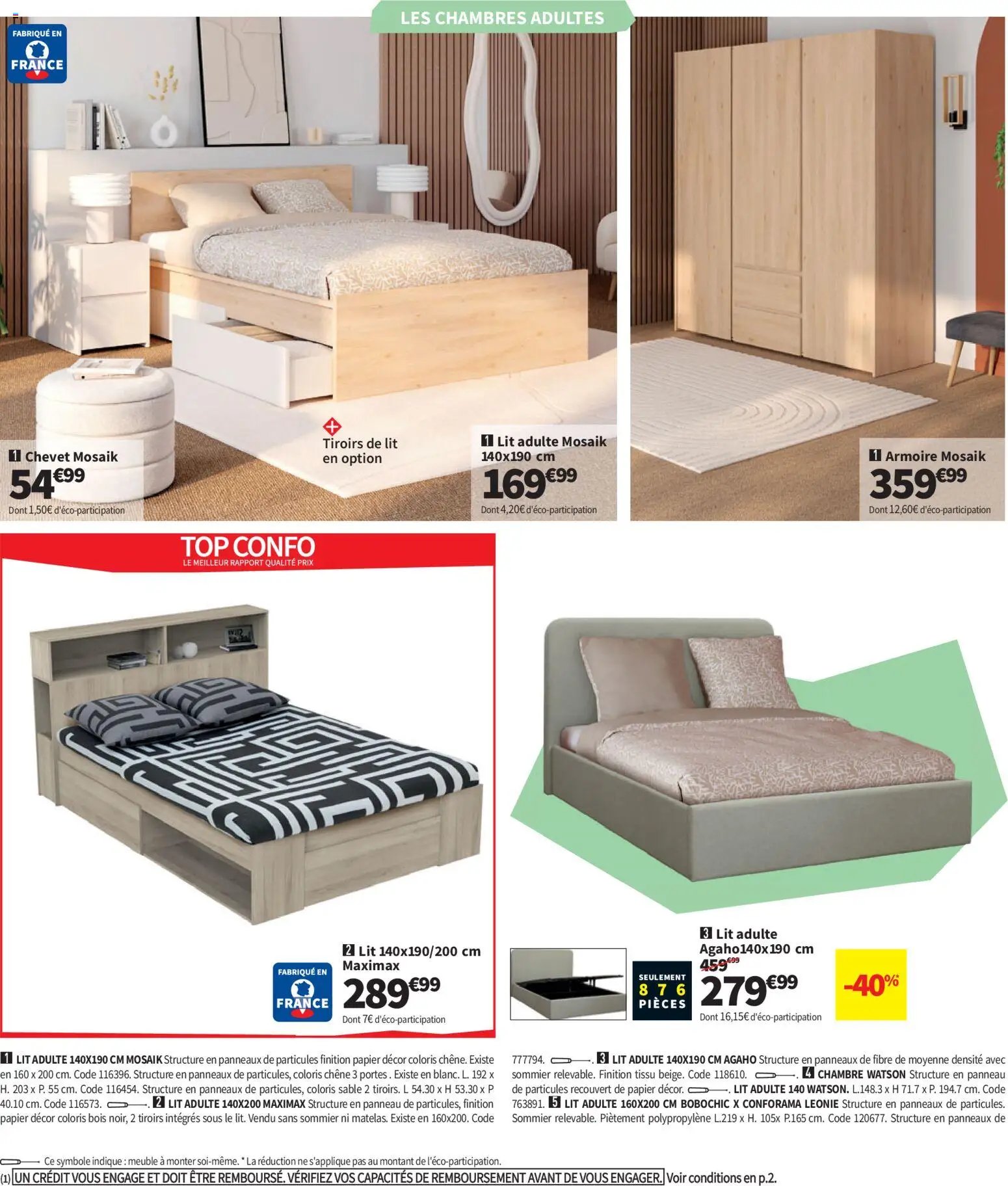 Conforama catalogue (2026-02-24 - 2026-03-30)