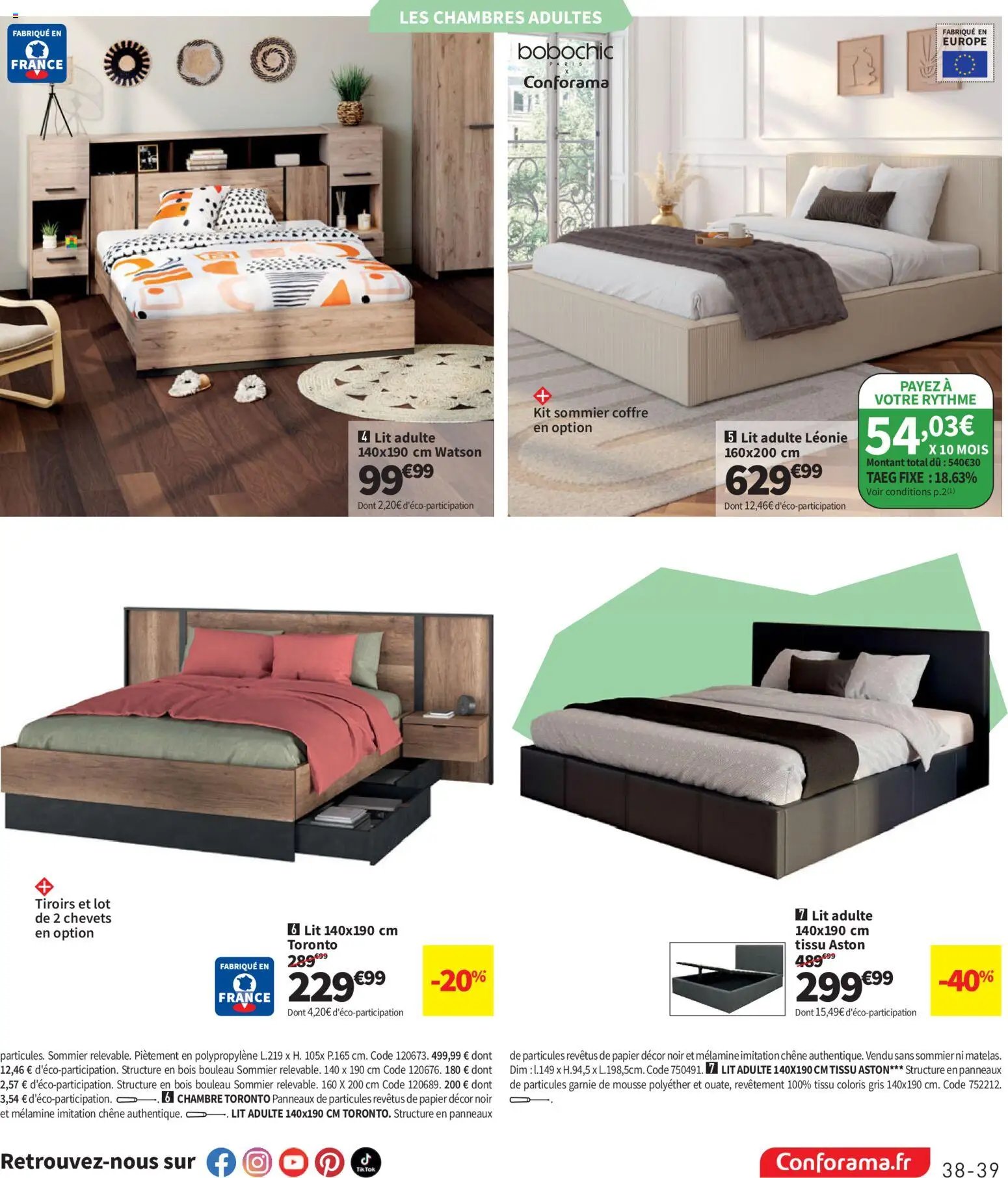 Conforama catalogue (2026-02-24 - 2026-03-30)