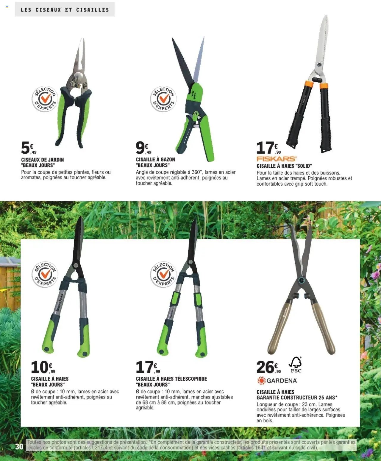 Brico E.Leclerc Guide jardin