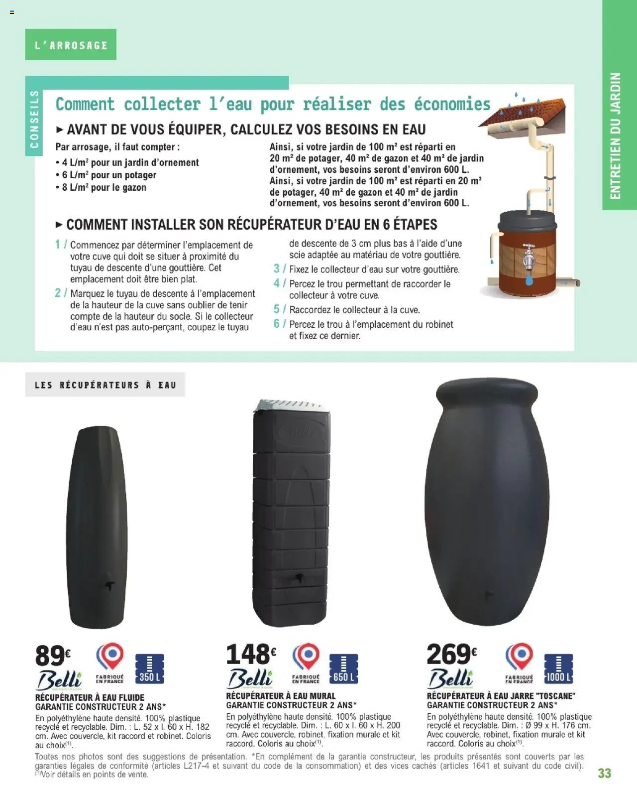 Brico E.Leclerc Guide jardin