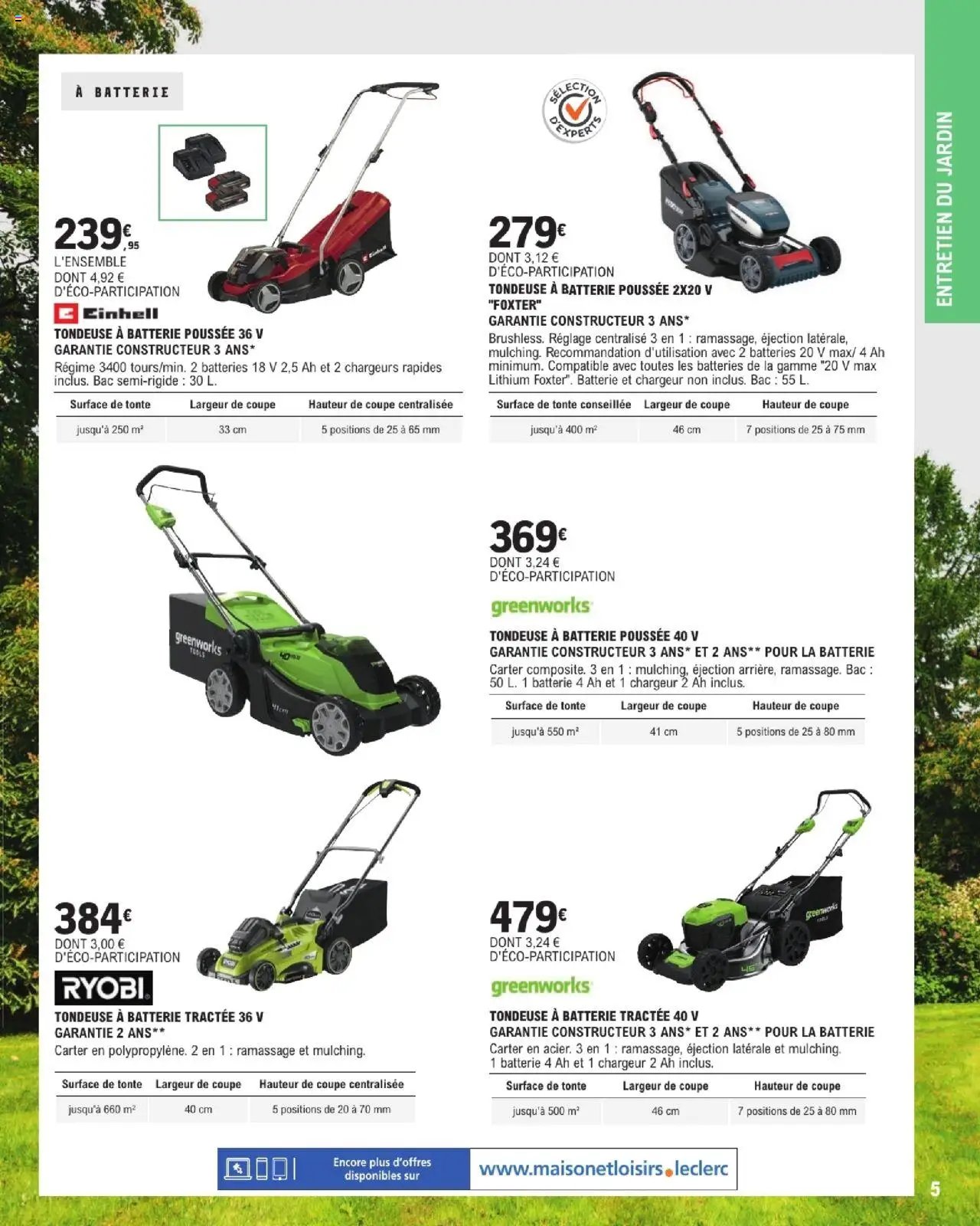 Brico E.Leclerc Guide jardin