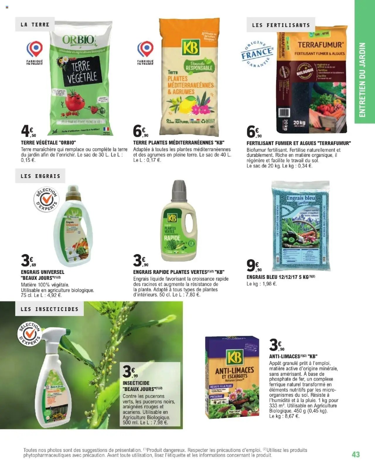 Brico E.Leclerc Guide jardin