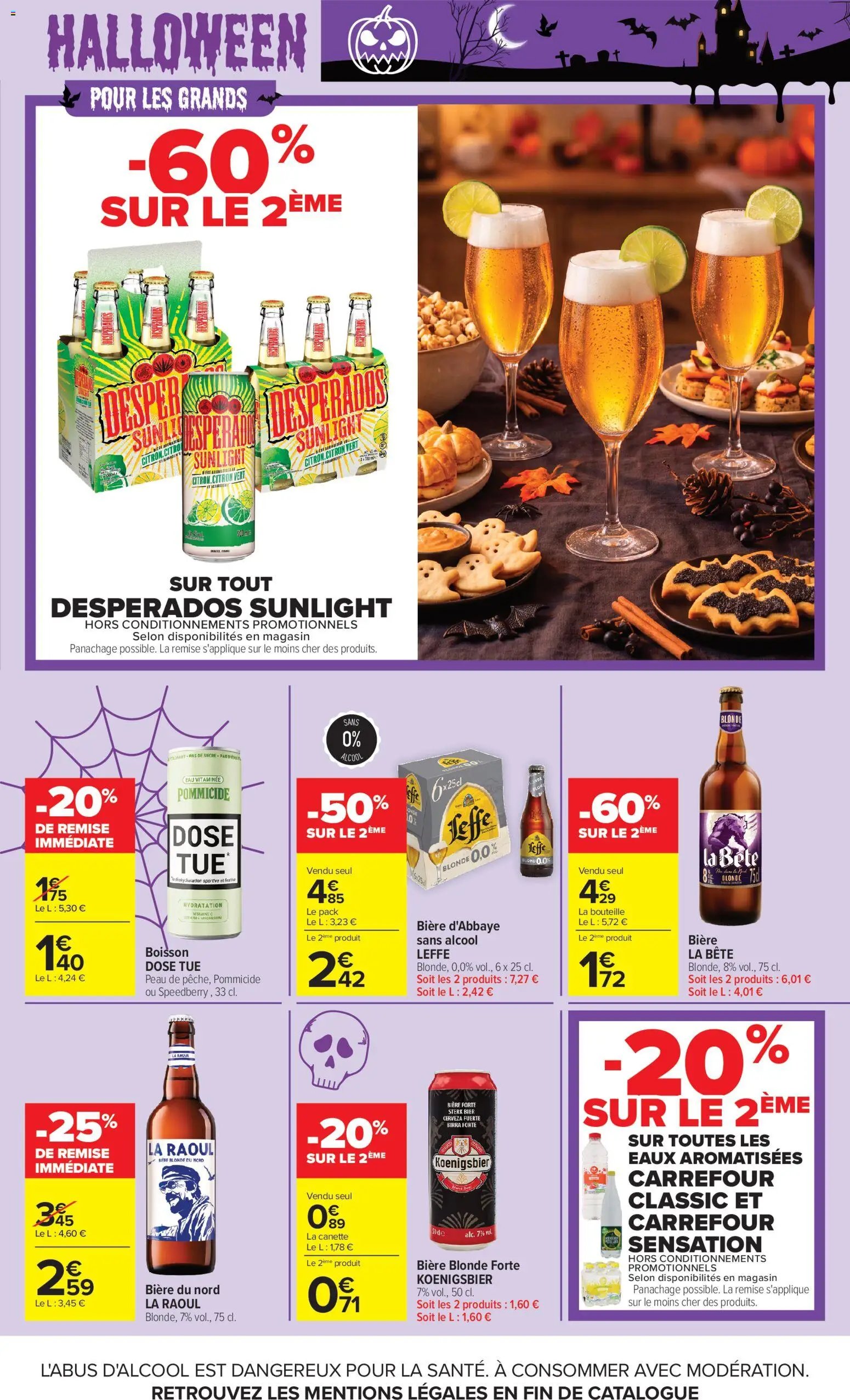 Carrefour Market Haha Halloween, des prix affreusement ridicules