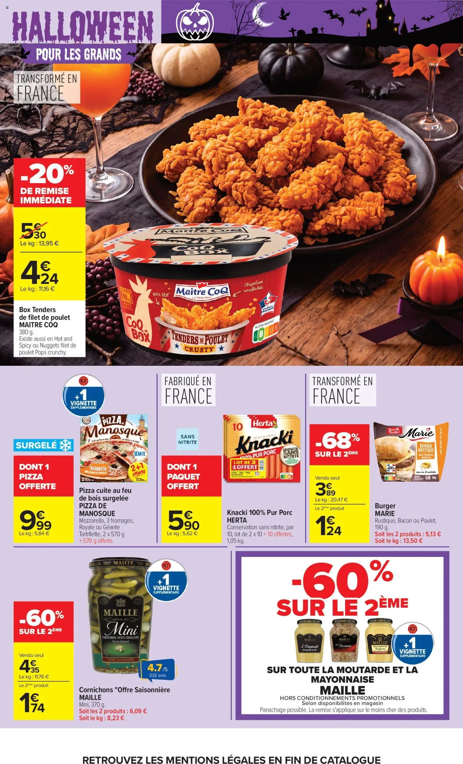 Carrefour Market Haha Halloween, des prix affreusement ridicules