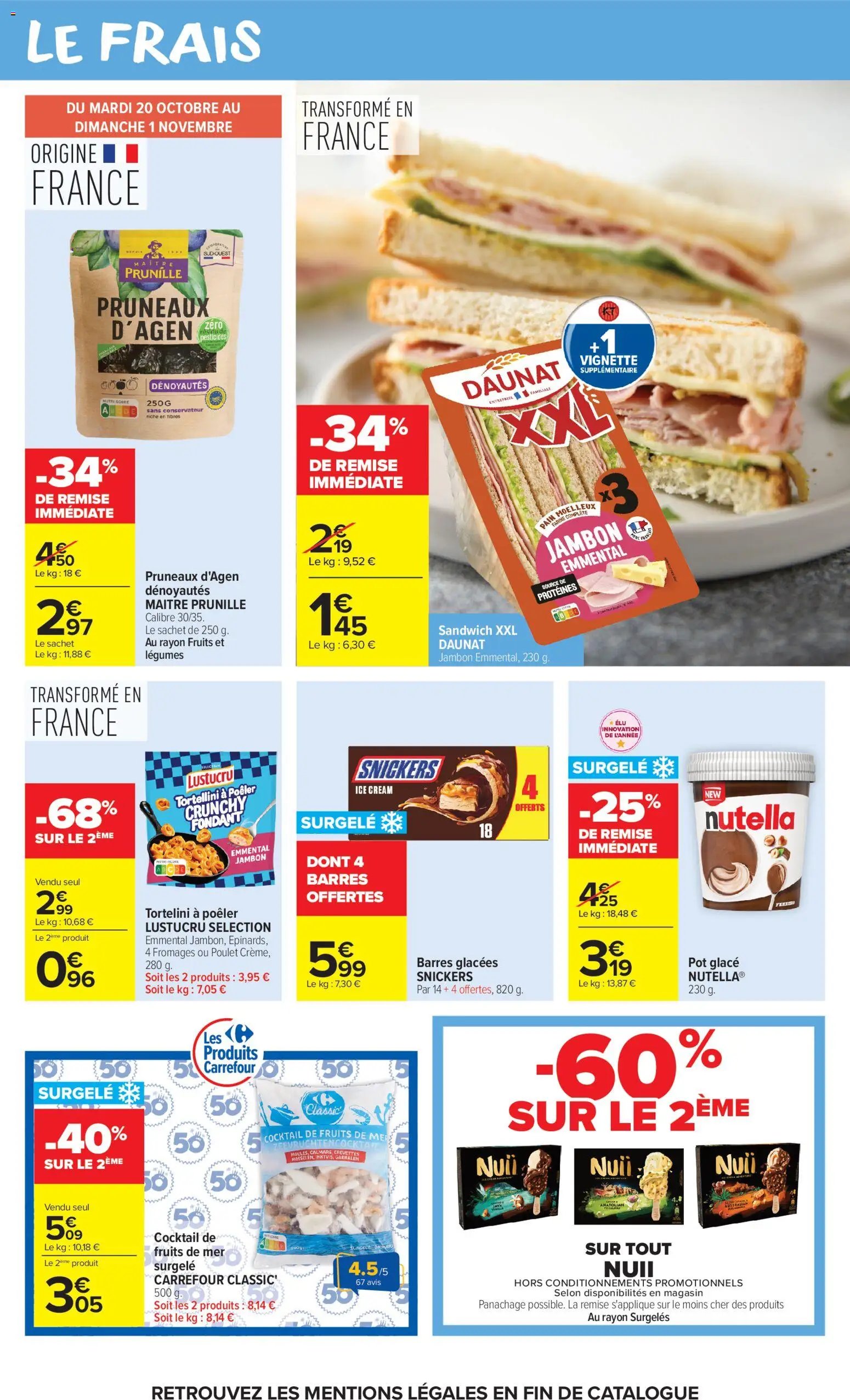 Carrefour Market Haha Halloween, des prix affreusement ridicules
