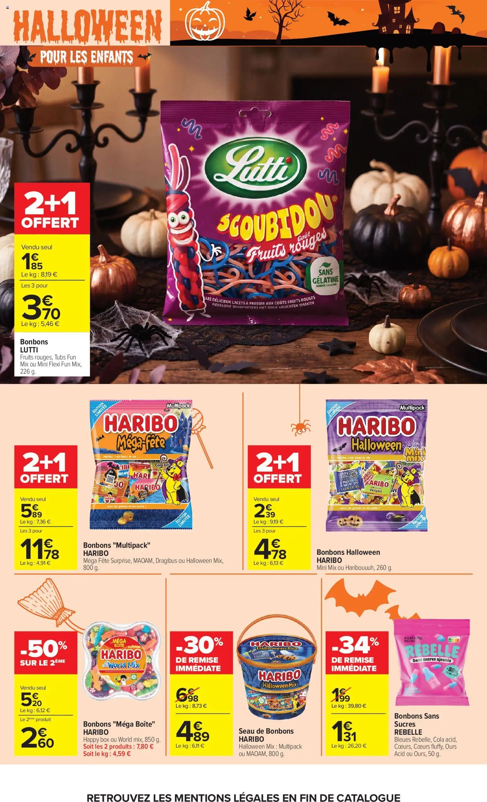 Carrefour Market Haha Halloween, des prix affreusement ridicules