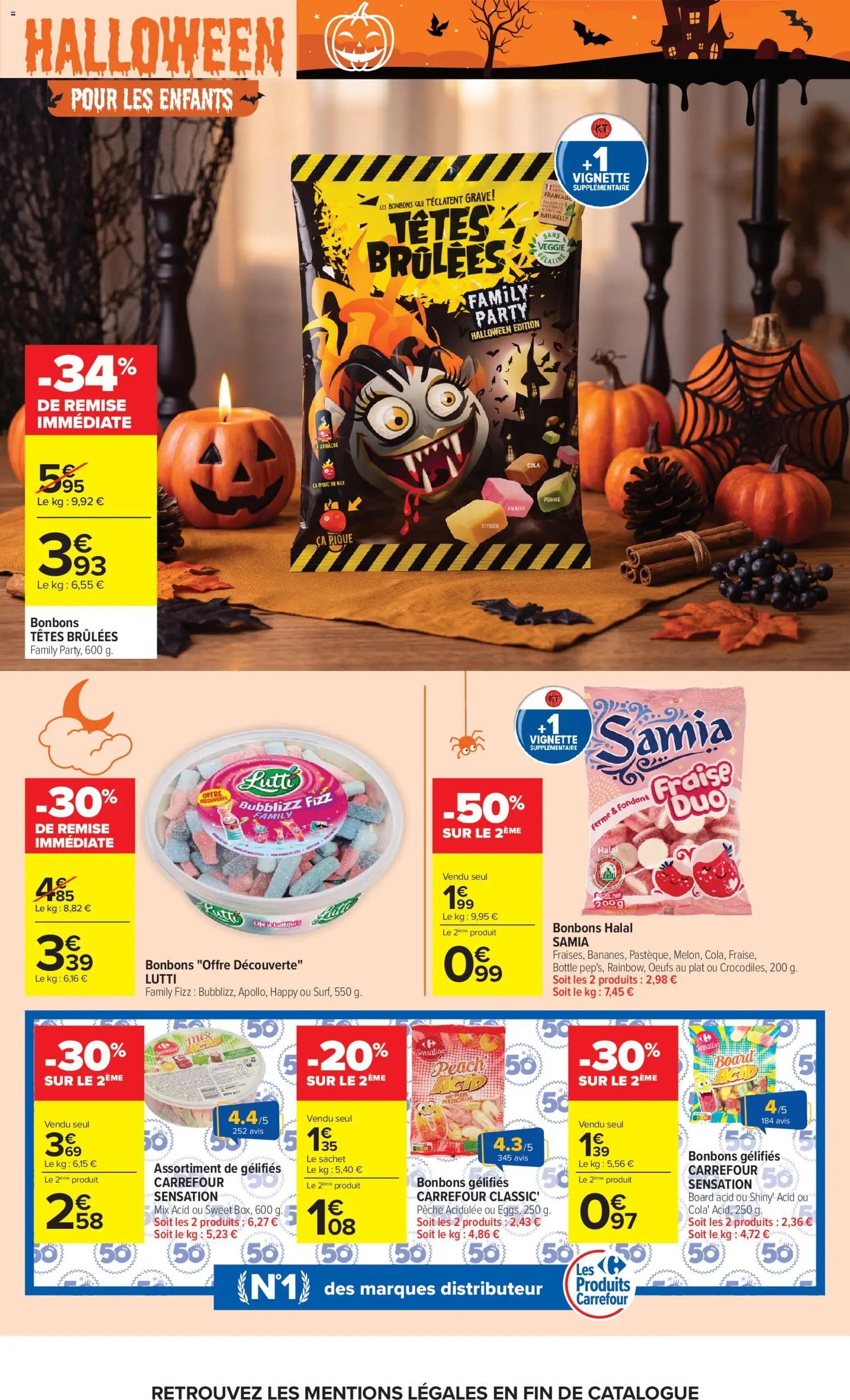 Carrefour Market Haha Halloween, des prix affreusement ridicules