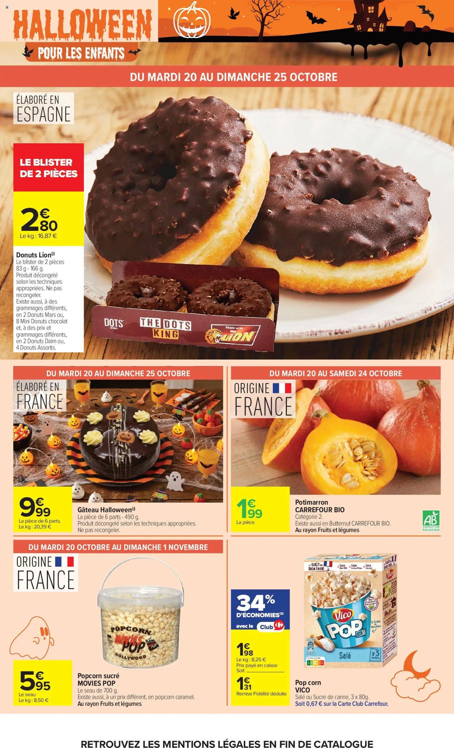 Carrefour Market Haha Halloween, des prix affreusement ridicules