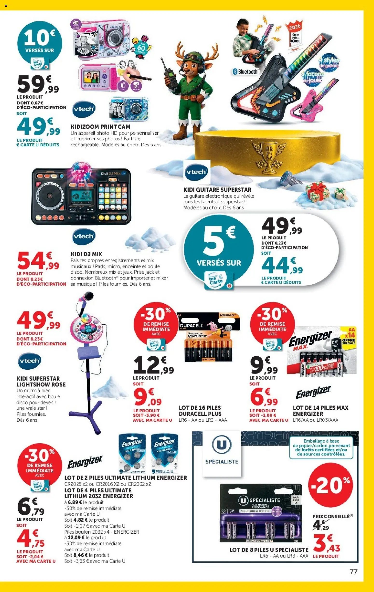 Hyper U - Prix bas de Noël