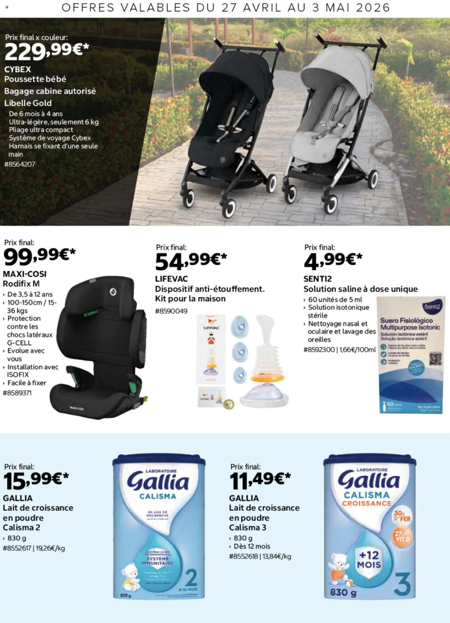 Costco Tout pour votre bébé (2026-04-27 - 2026-05-03)