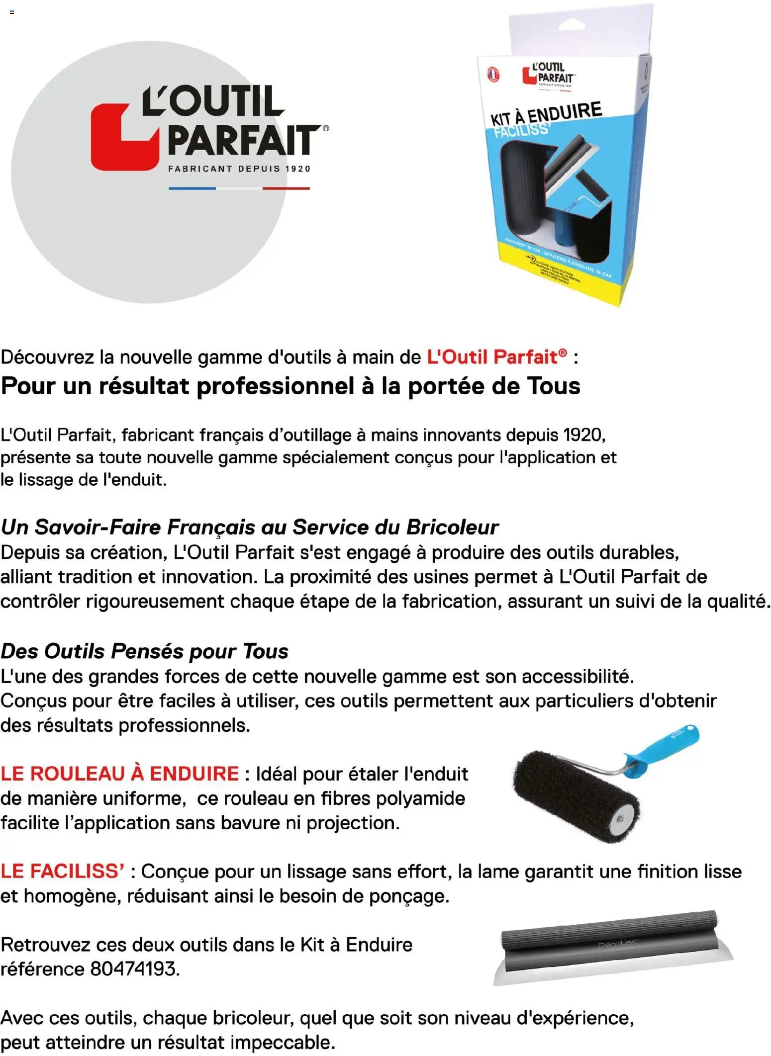 Mr. Bricolage catalogue Automne