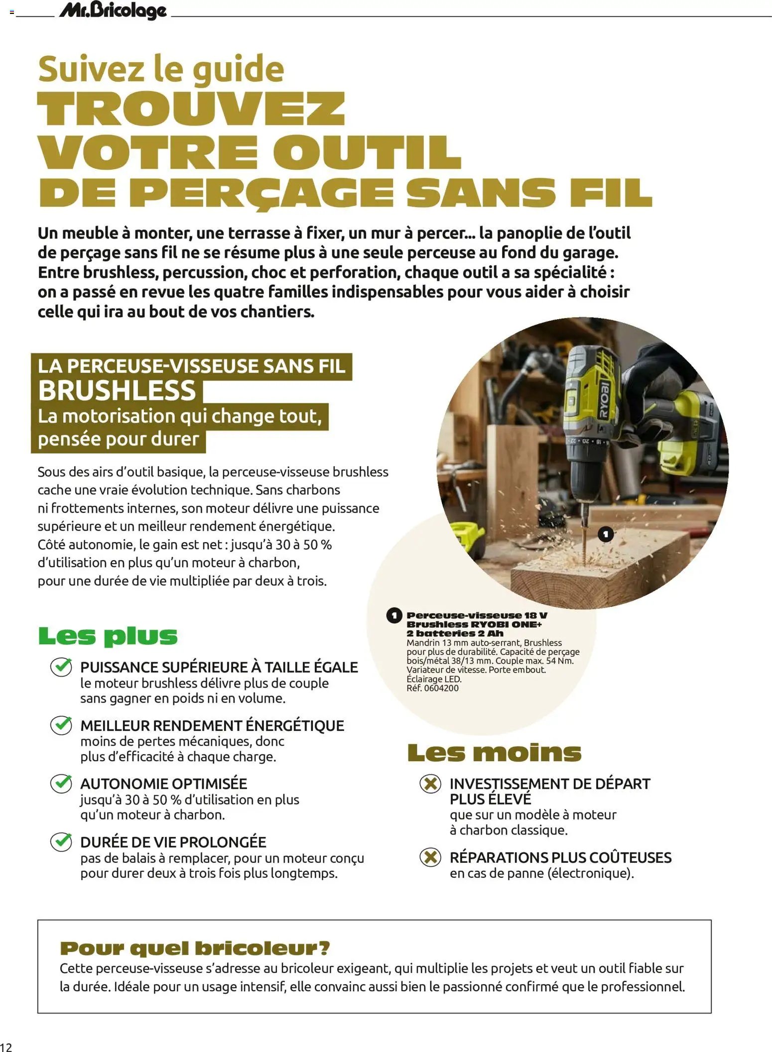 Mr. Bricolage catalogue Automne