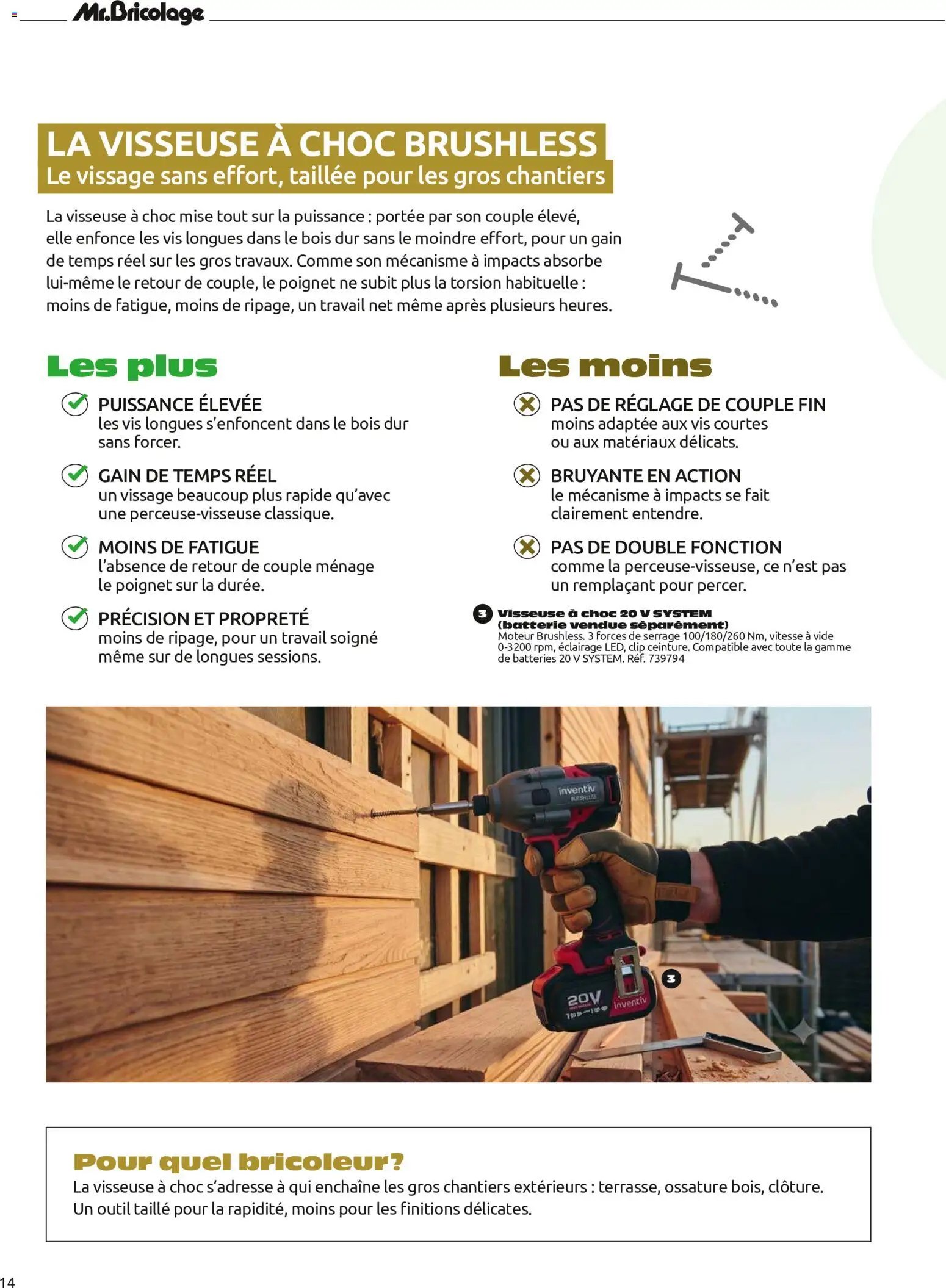 Mr. Bricolage catalogue Automne