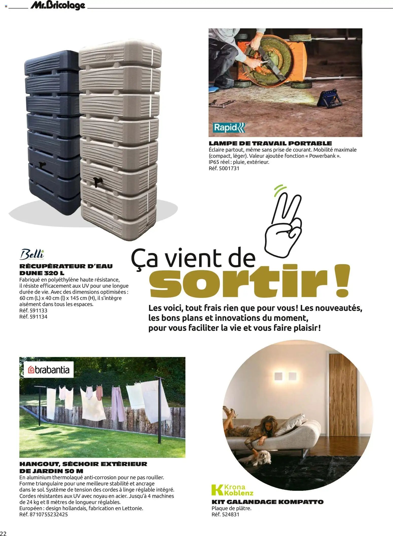 Mr. Bricolage catalogue Automne
