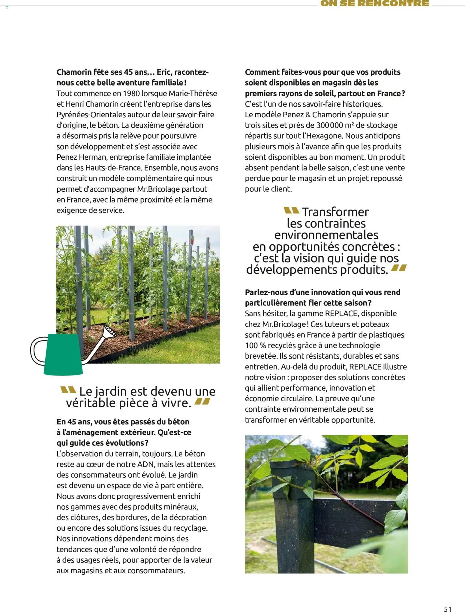 Mr. Bricolage catalogue Automne