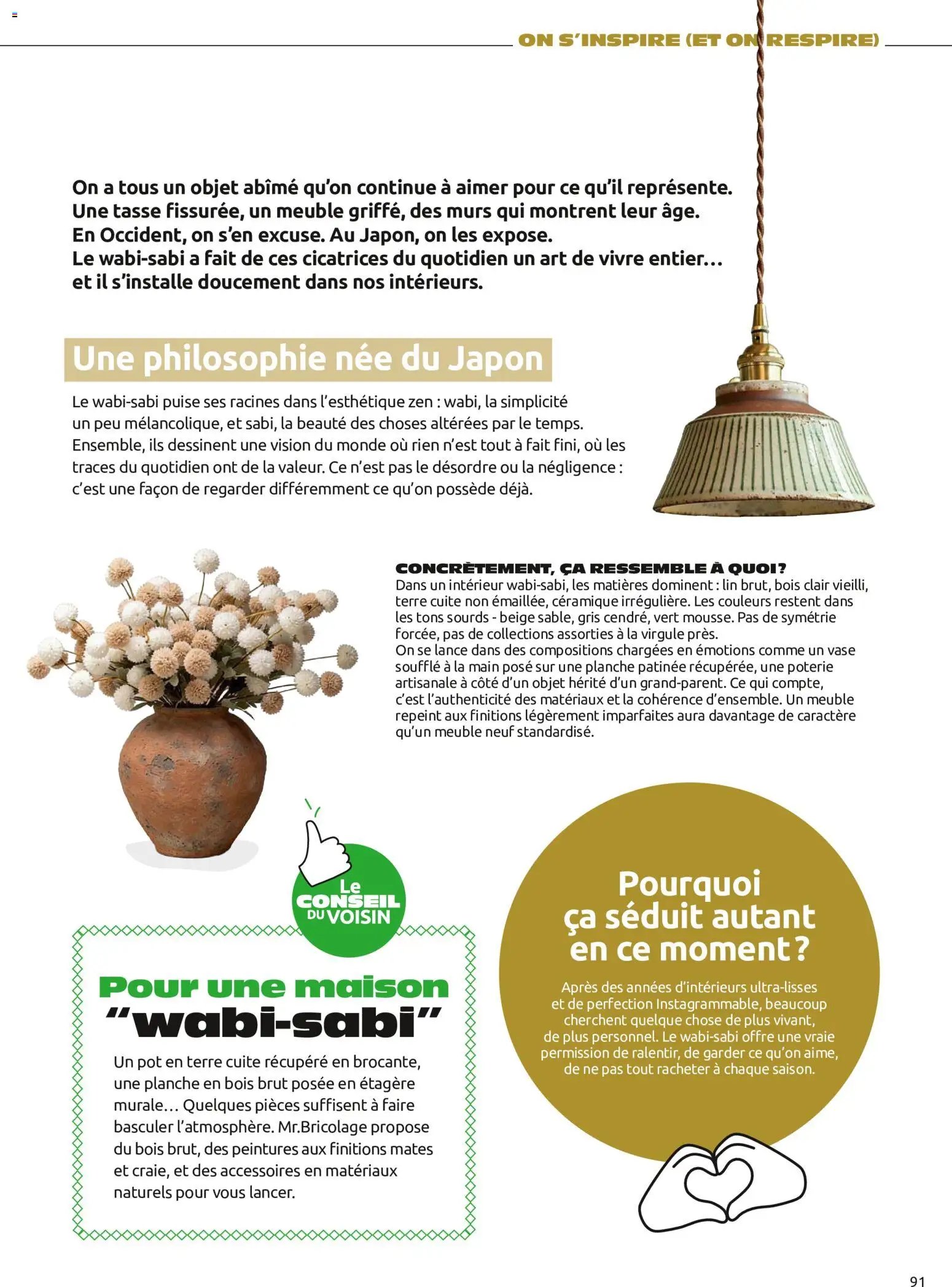 Mr. Bricolage catalogue Automne