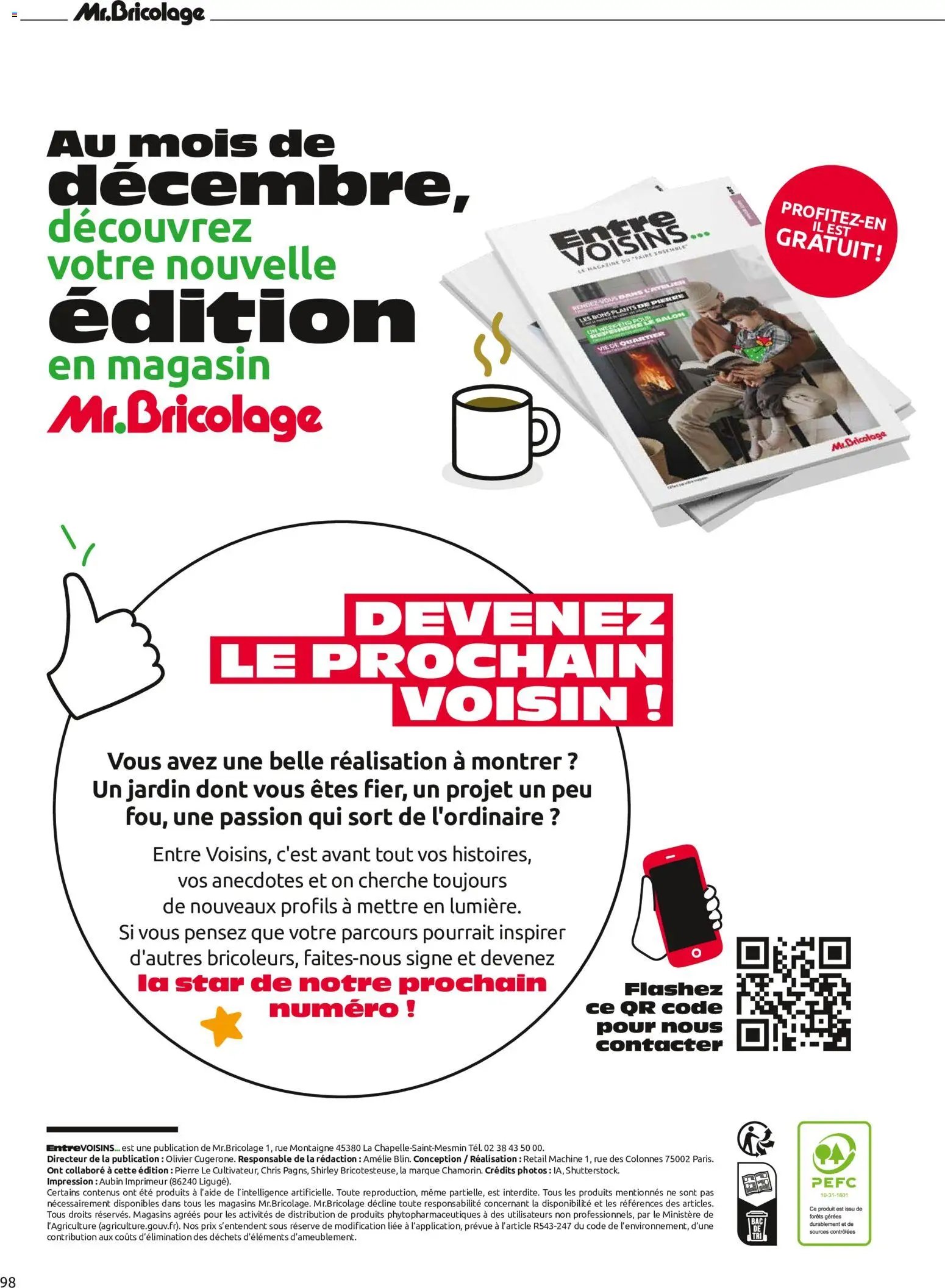 Mr. Bricolage catalogue Automne