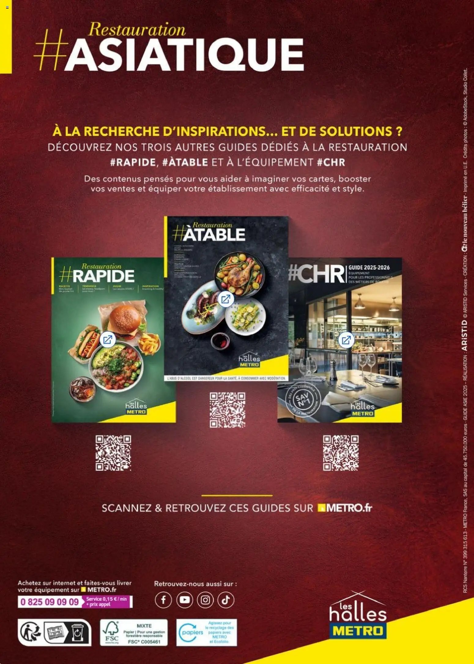 METRO - Restauration asiatique