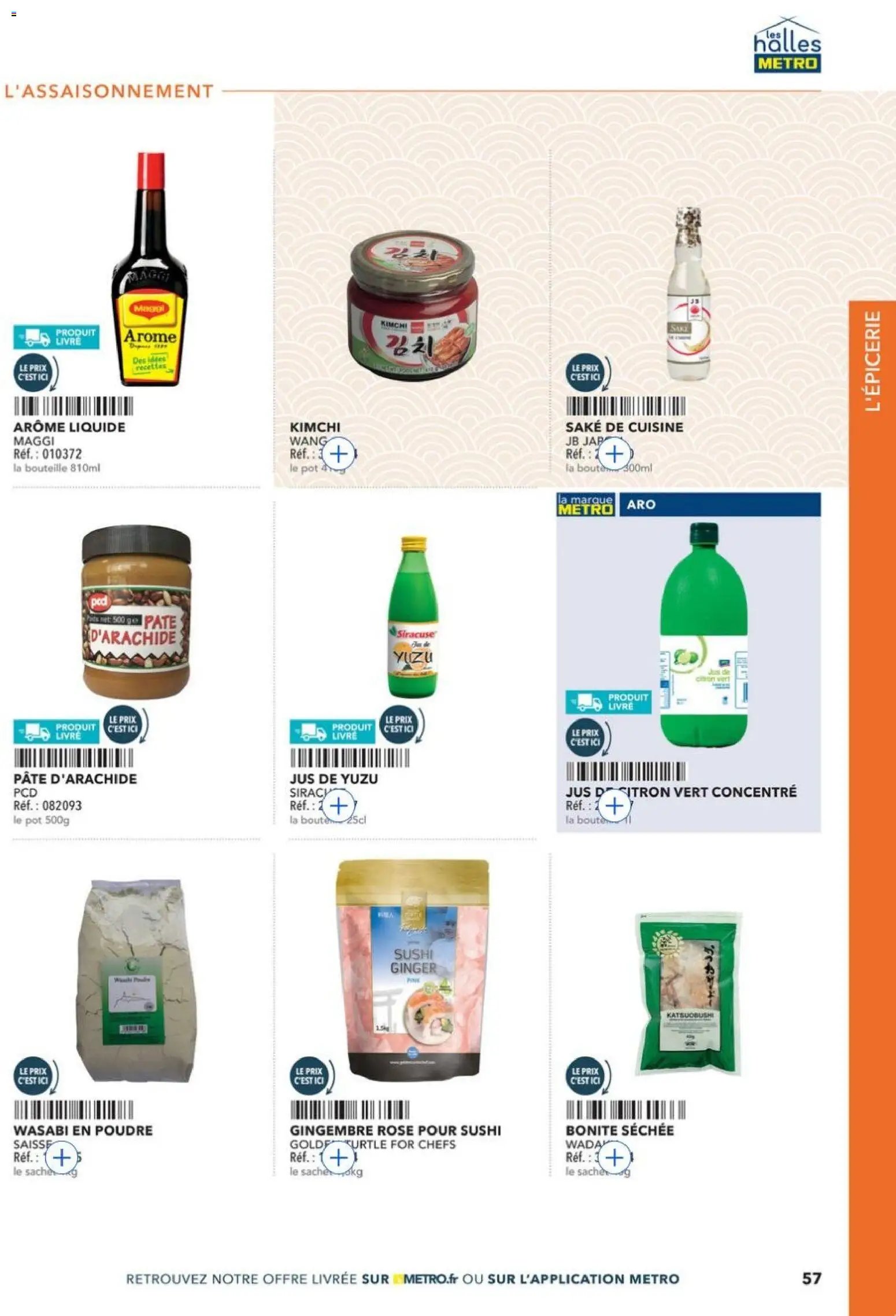 METRO - Restauration asiatique (2025-08-28 - 2026-08-31)