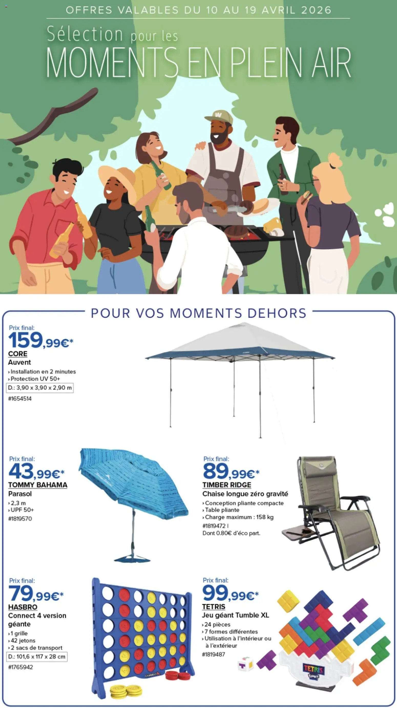 Costco Sélection pour les moments en plein air