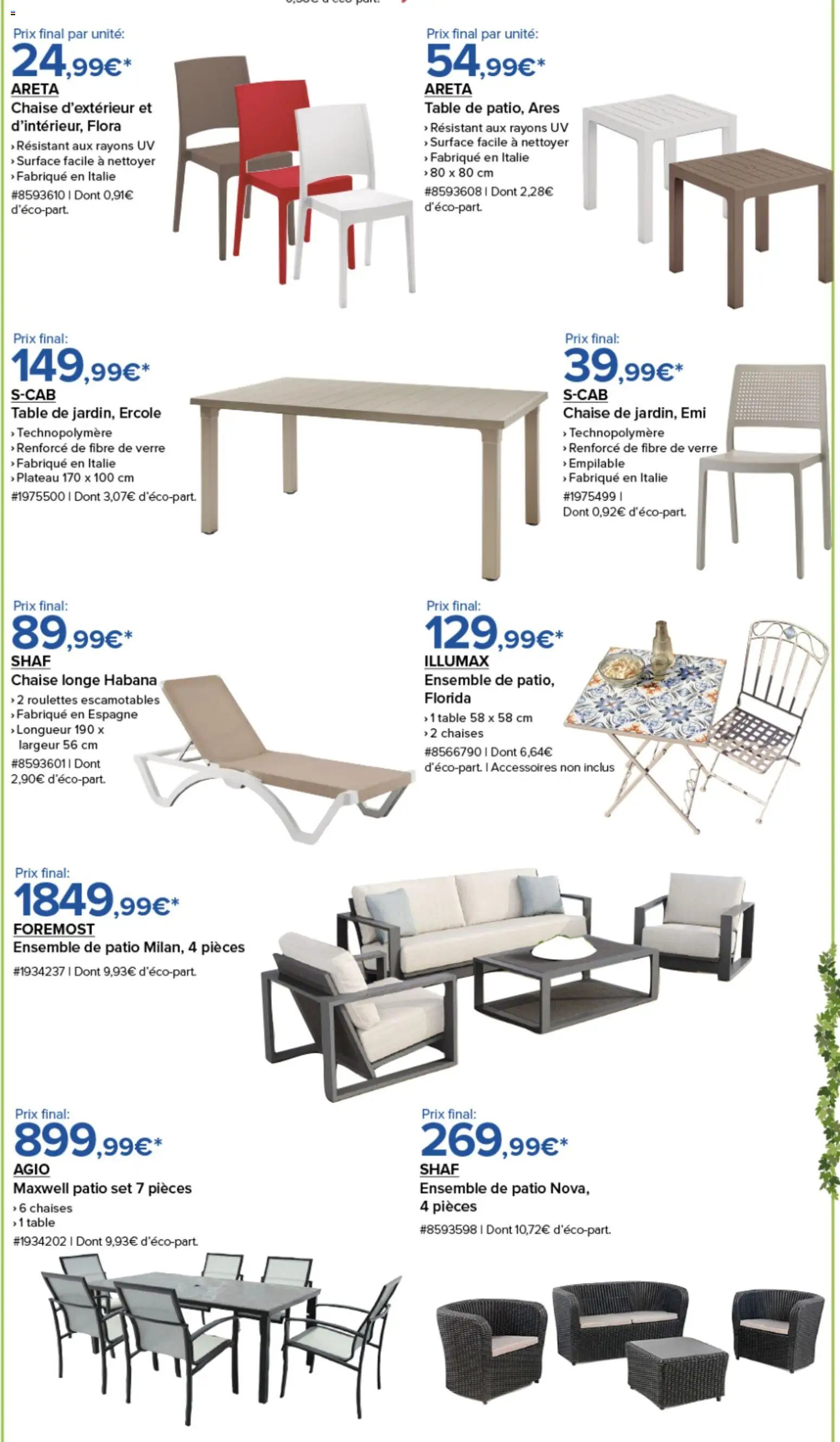 Costco Sélection pour les moments en plein air