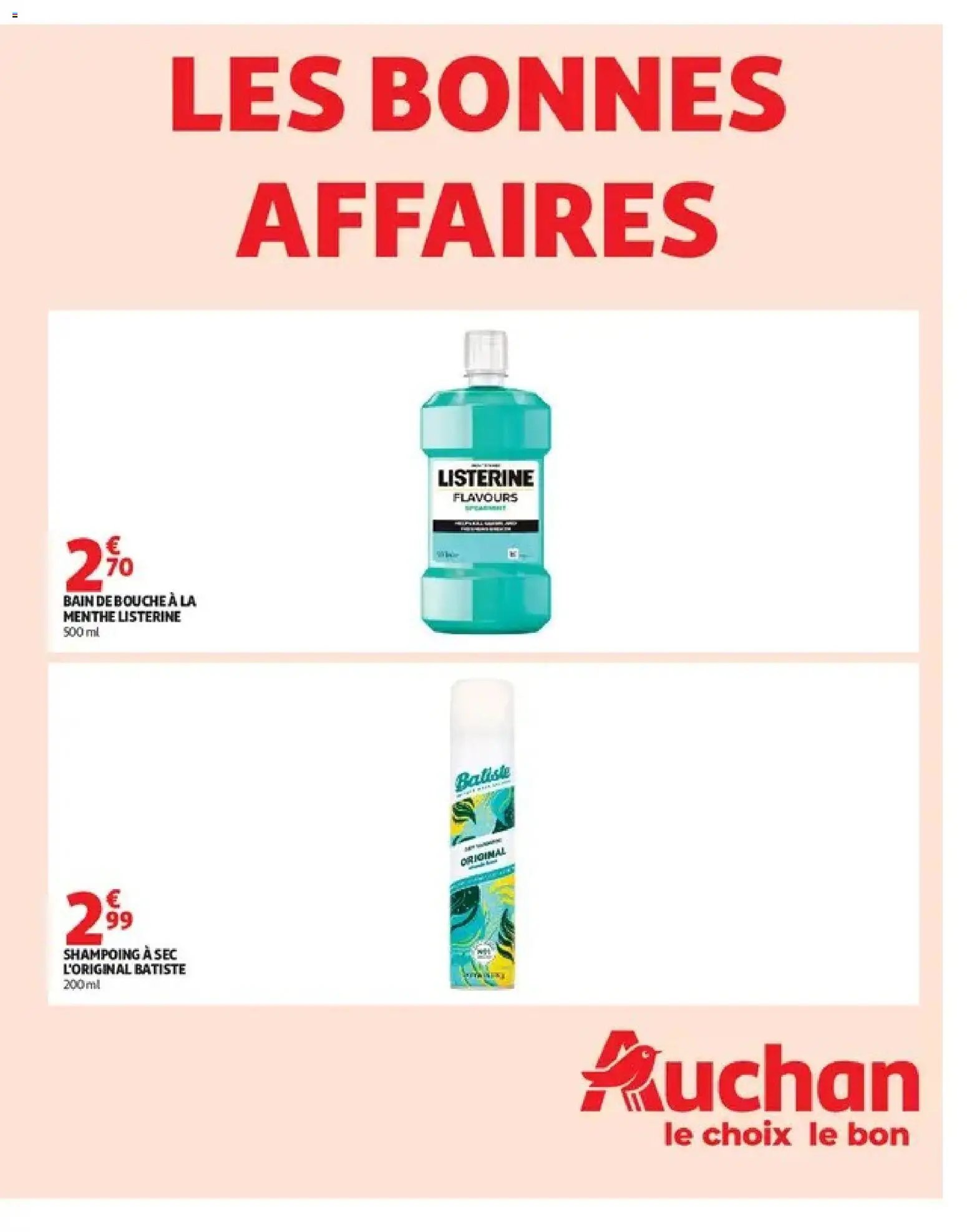 Auchan Les promos du moment