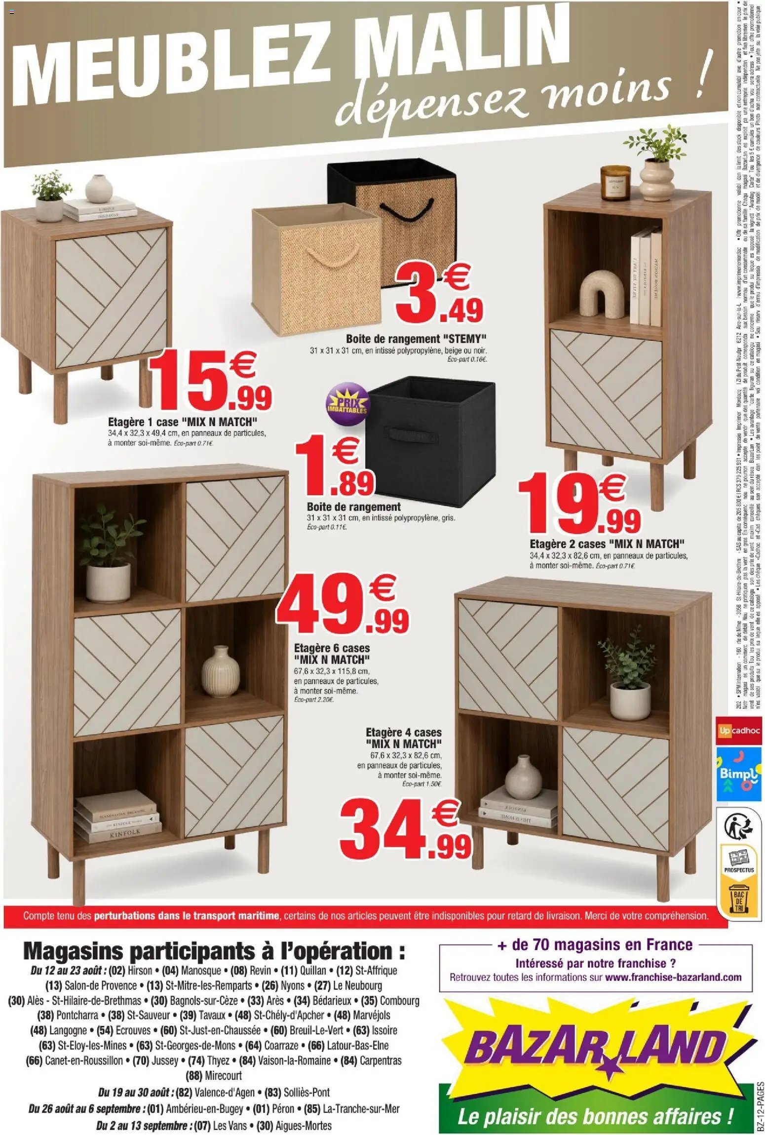 Bazarland catalogue