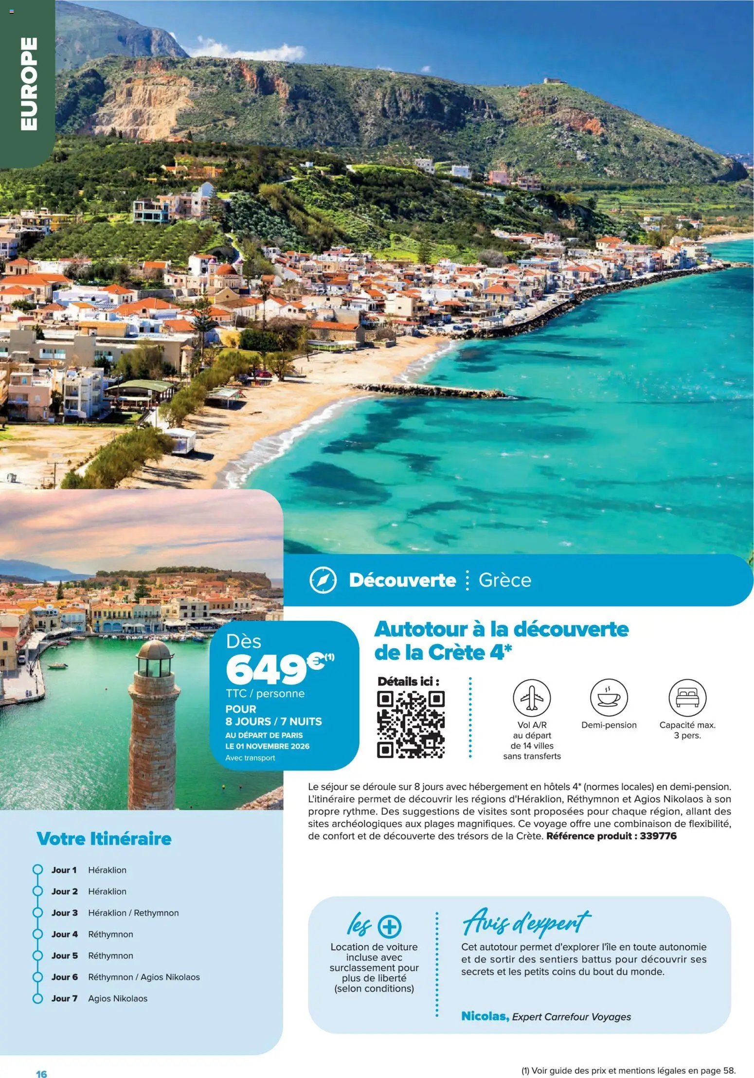 Carrefour City Séjours & circuits