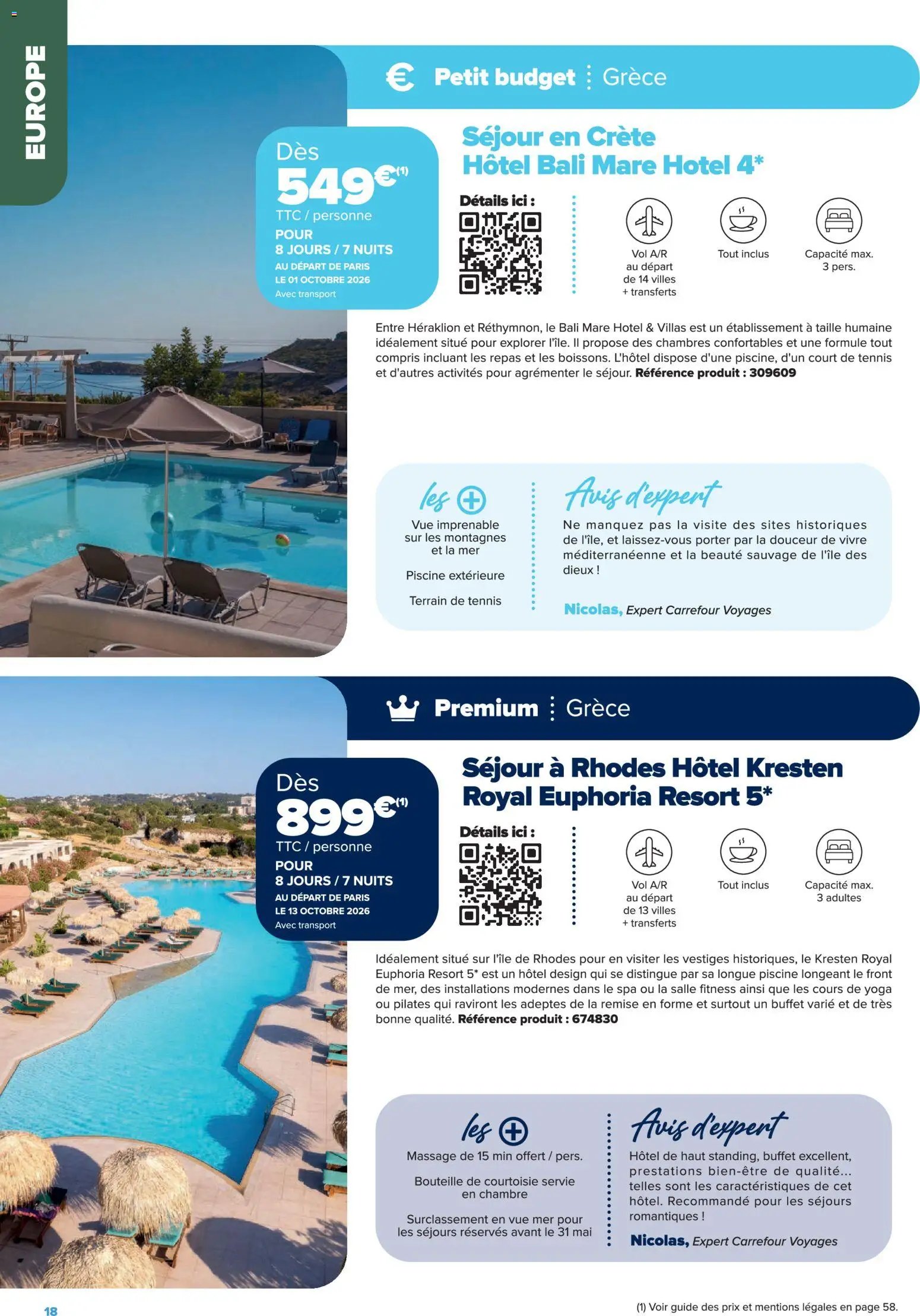 Carrefour City Séjours & circuits