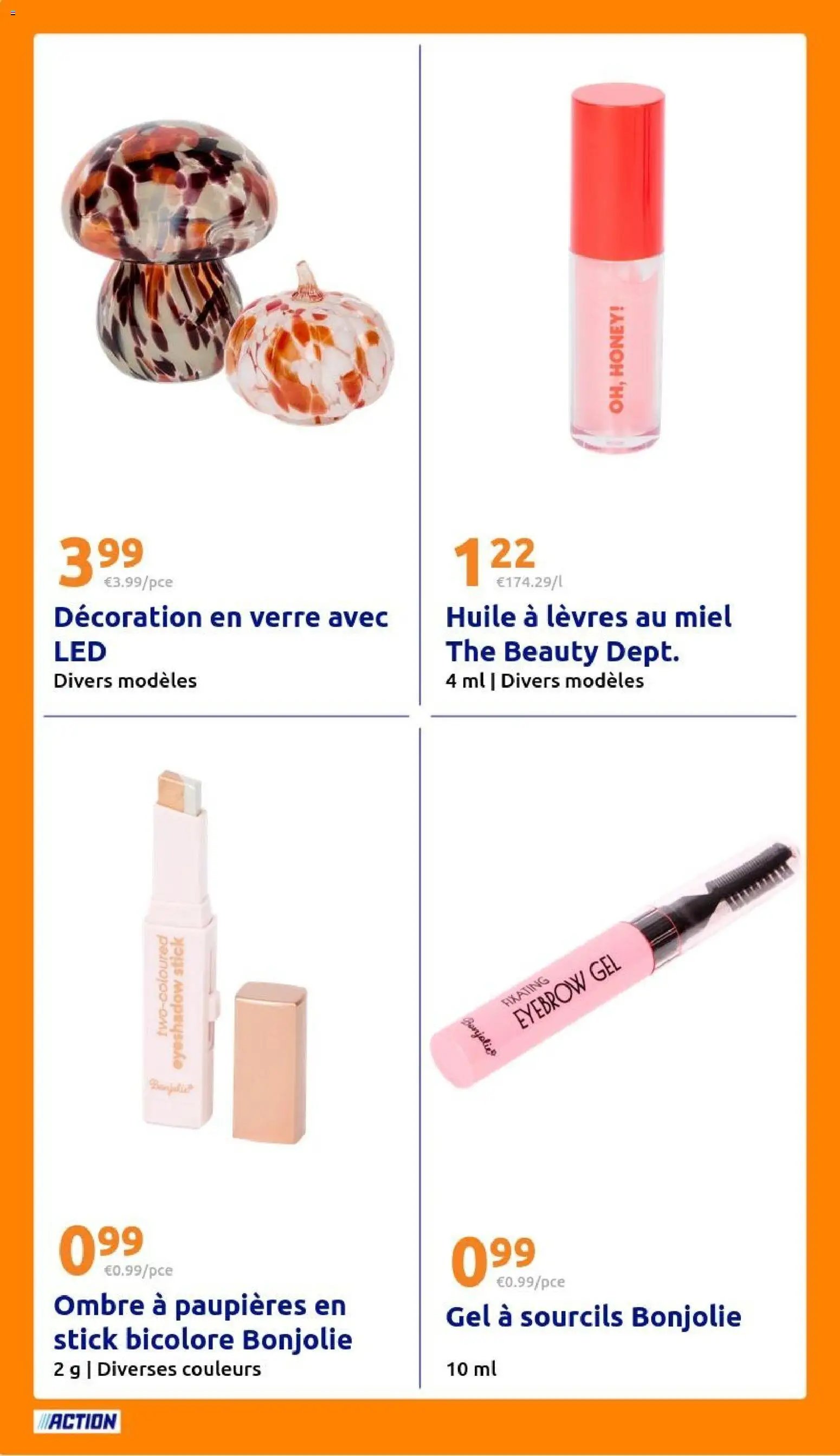 Action catalogue