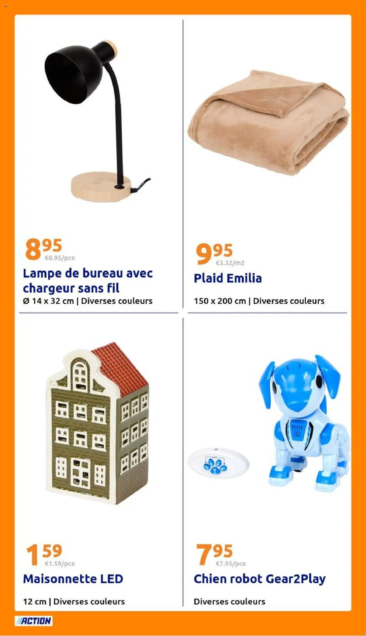 Action catalogue