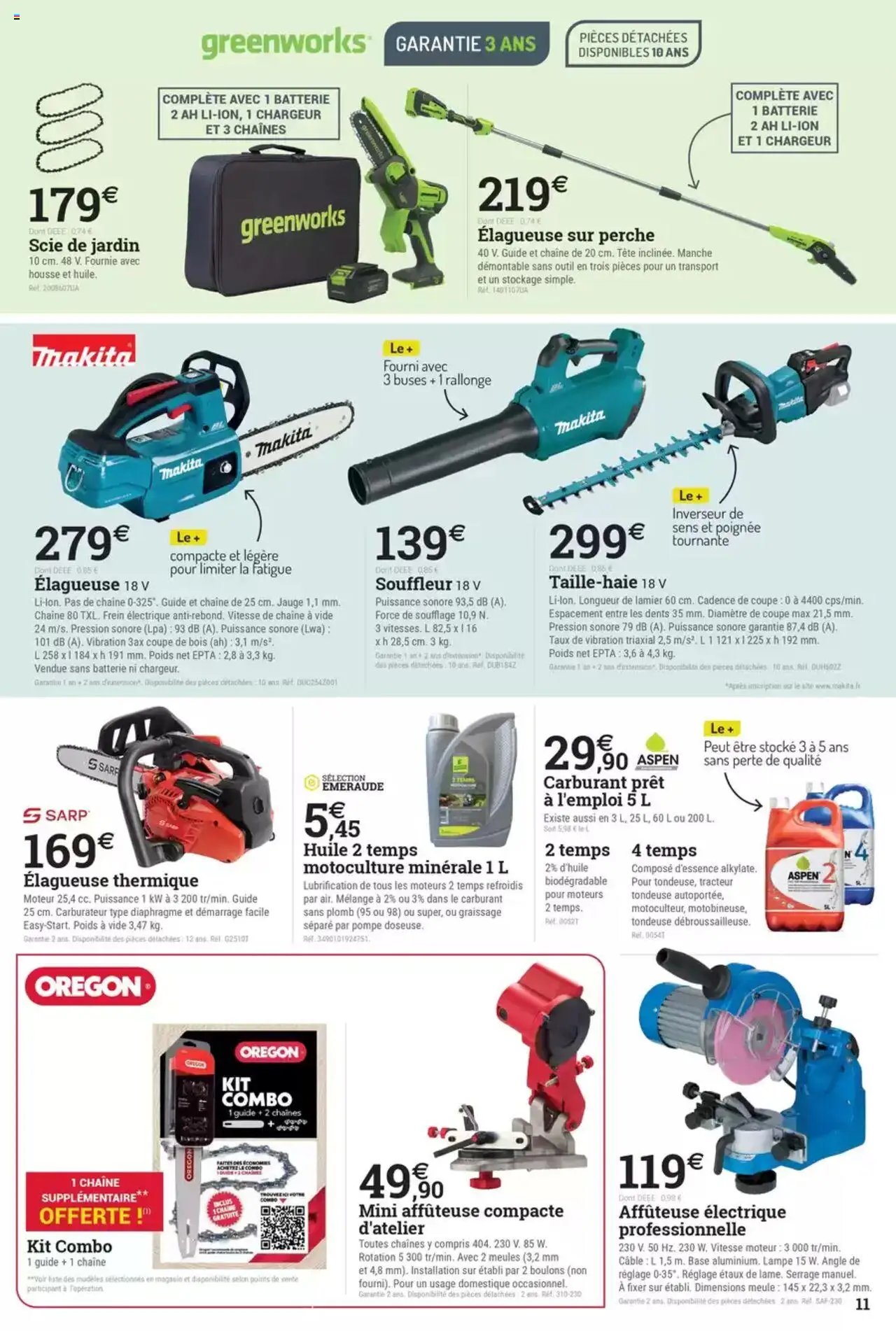 Espace Emeraude catalogue