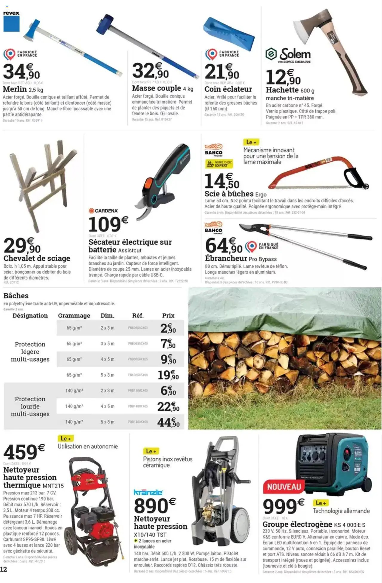 Espace Emeraude catalogue