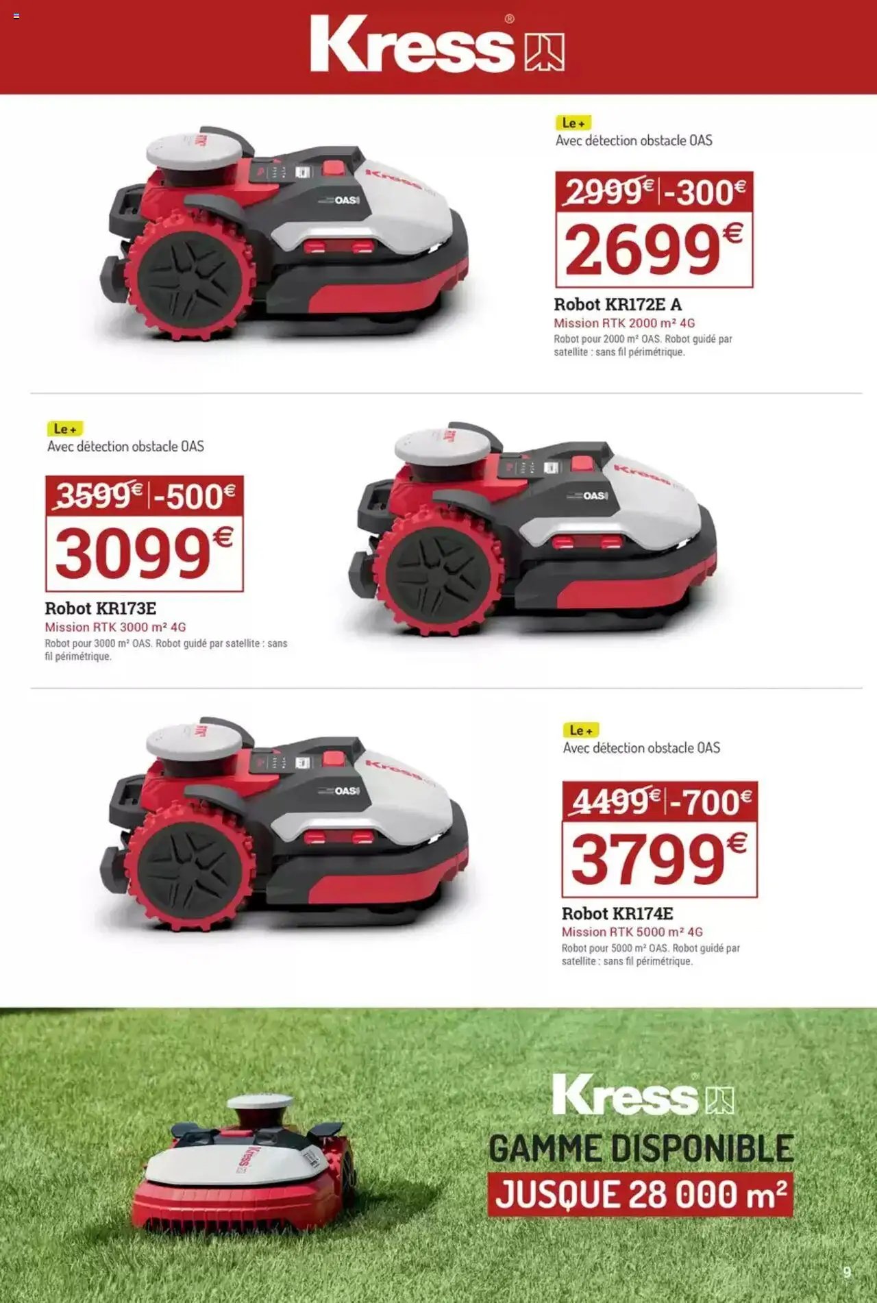 Espace Emeraude catalogue