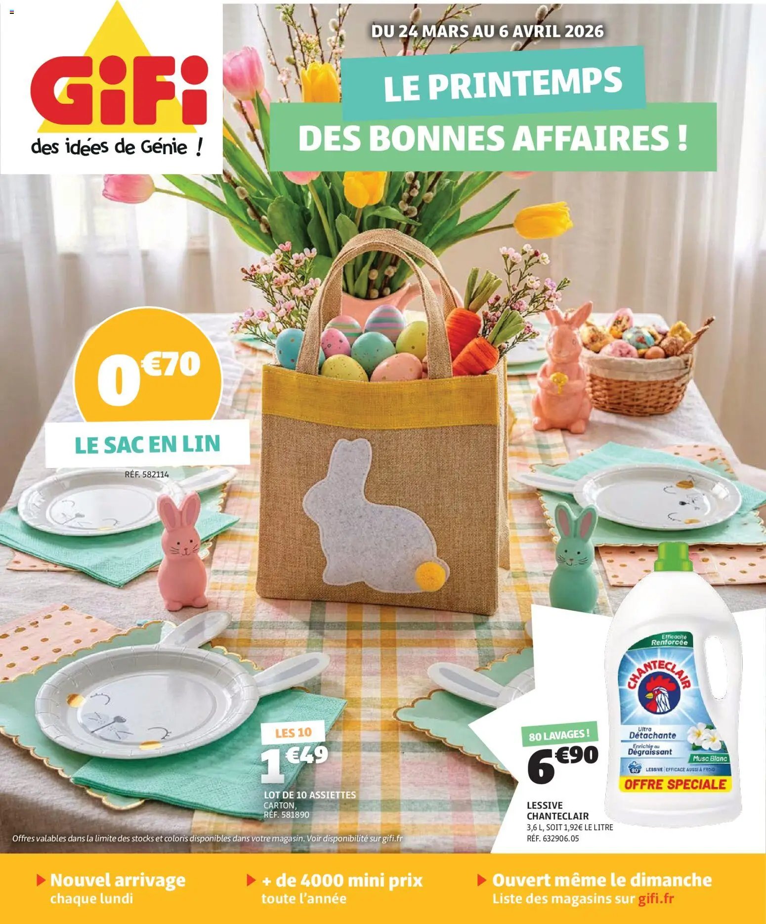 GiFi catalogue le printemps des bonnes affaires