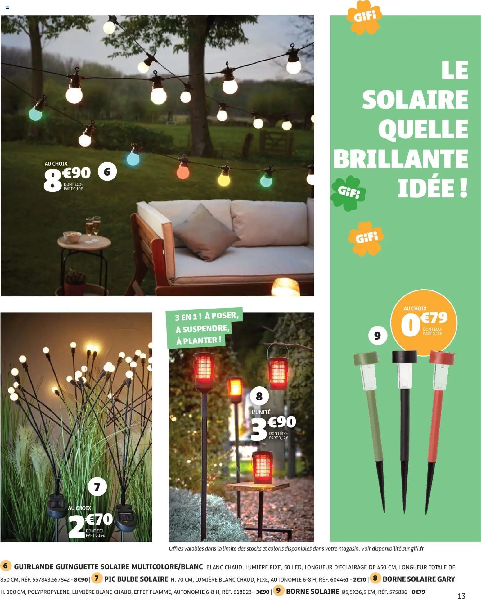 GiFi catalogue le printemps des bonnes affaires