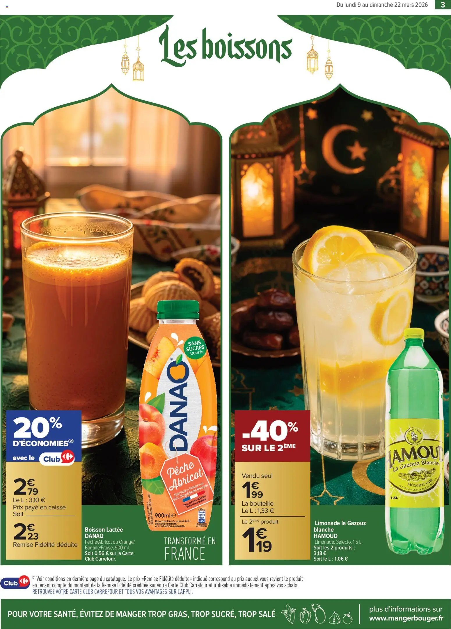 Carrefour contact Tout le ramadan à petit prix (2026-03-09 - 2026-03-22)